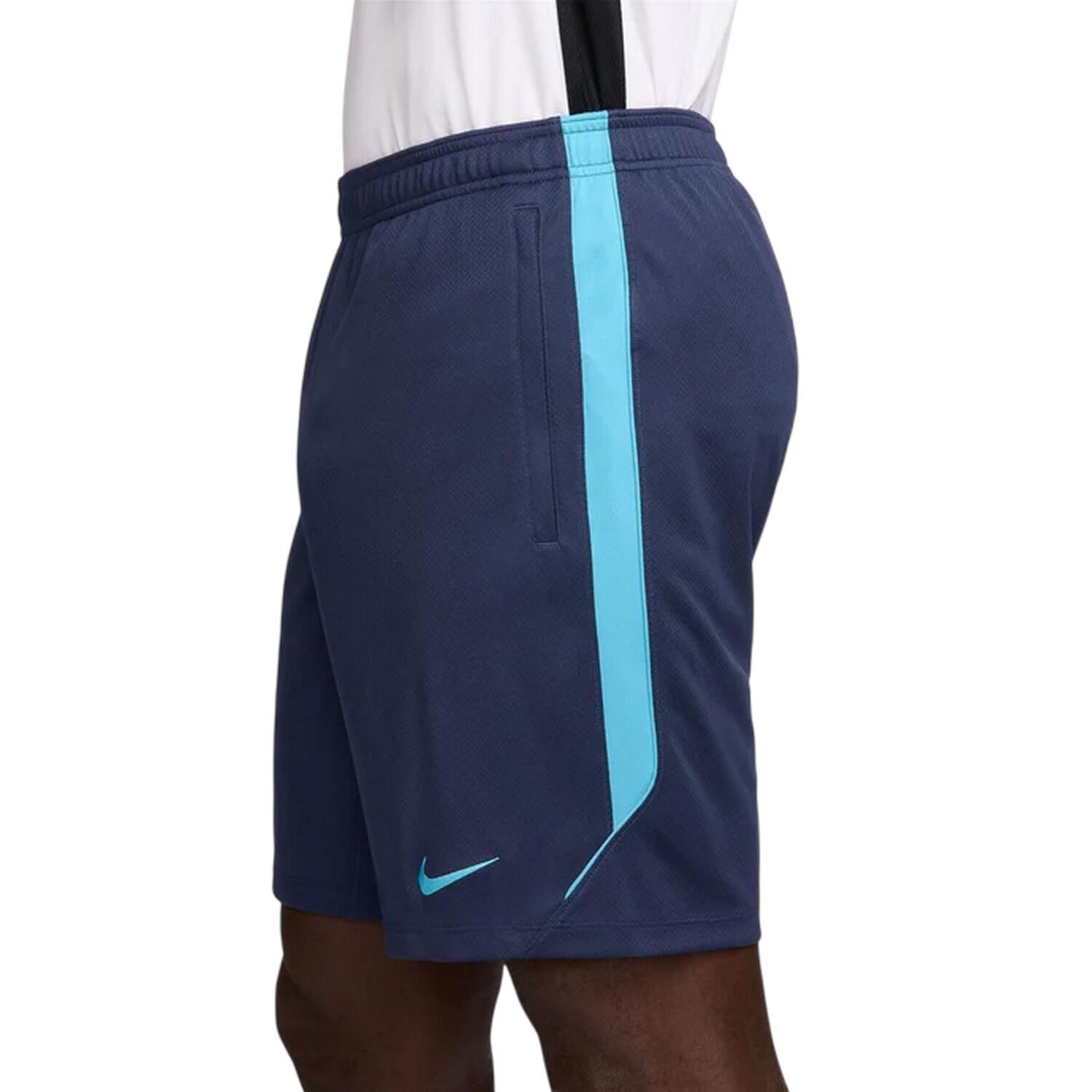 Pantaloncini Da Calcio Uomo Nike Strike Blu Navy Notte 3/3