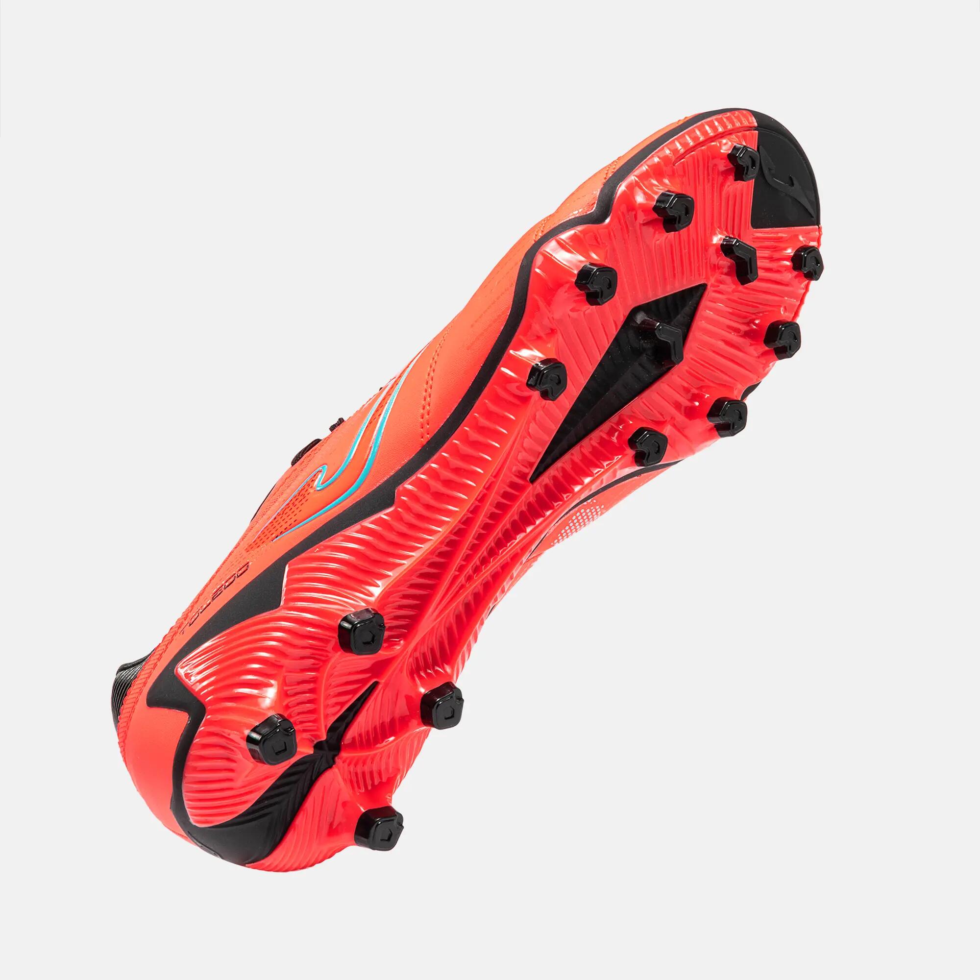Botas Fútbol Fútbol Adulto Joma Toledo 26 FG Coral 4/4
