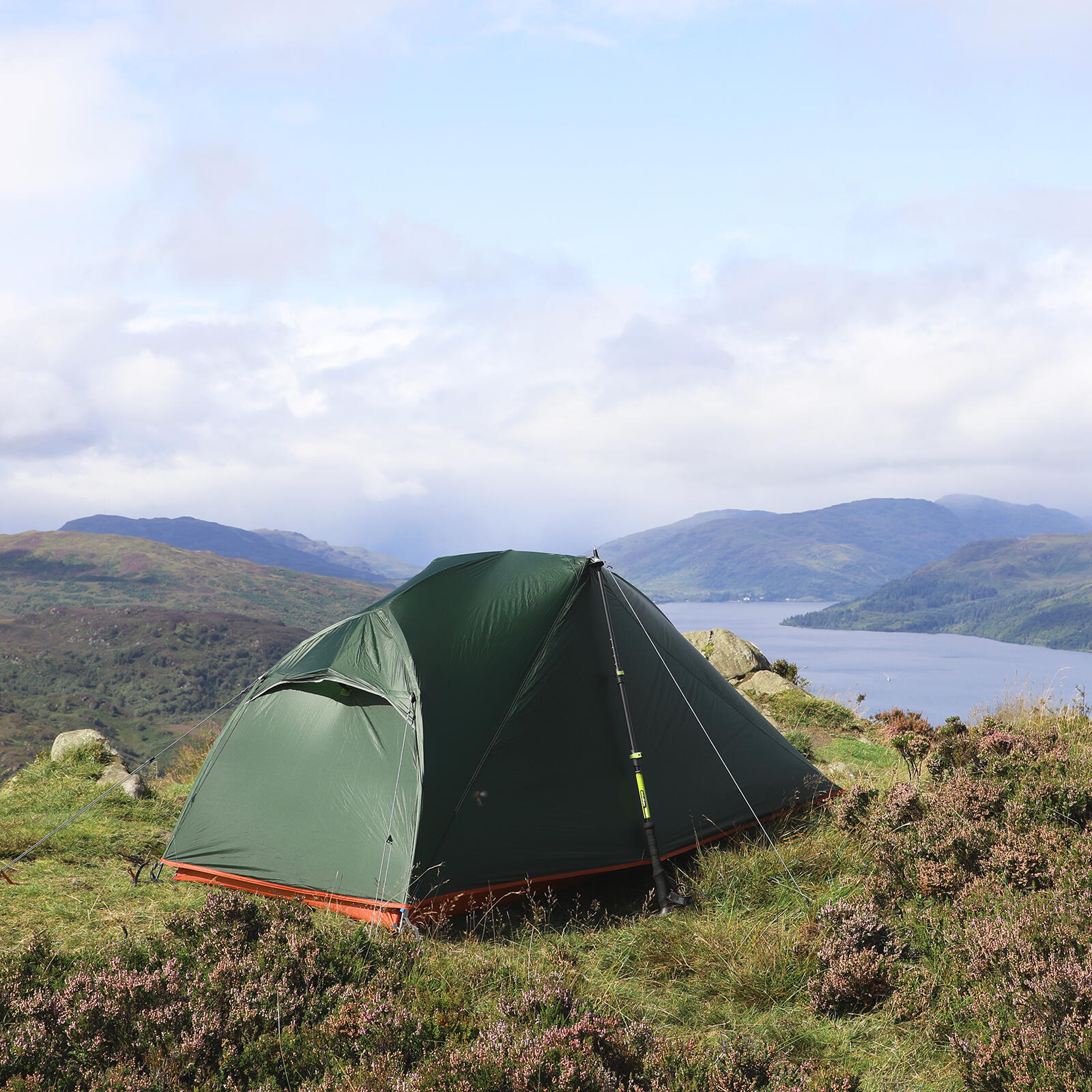 Radon UL Trekkingtent voor 1 persoon kamperen eenpersoonstent bivaktent, 1,2 kg 6/7