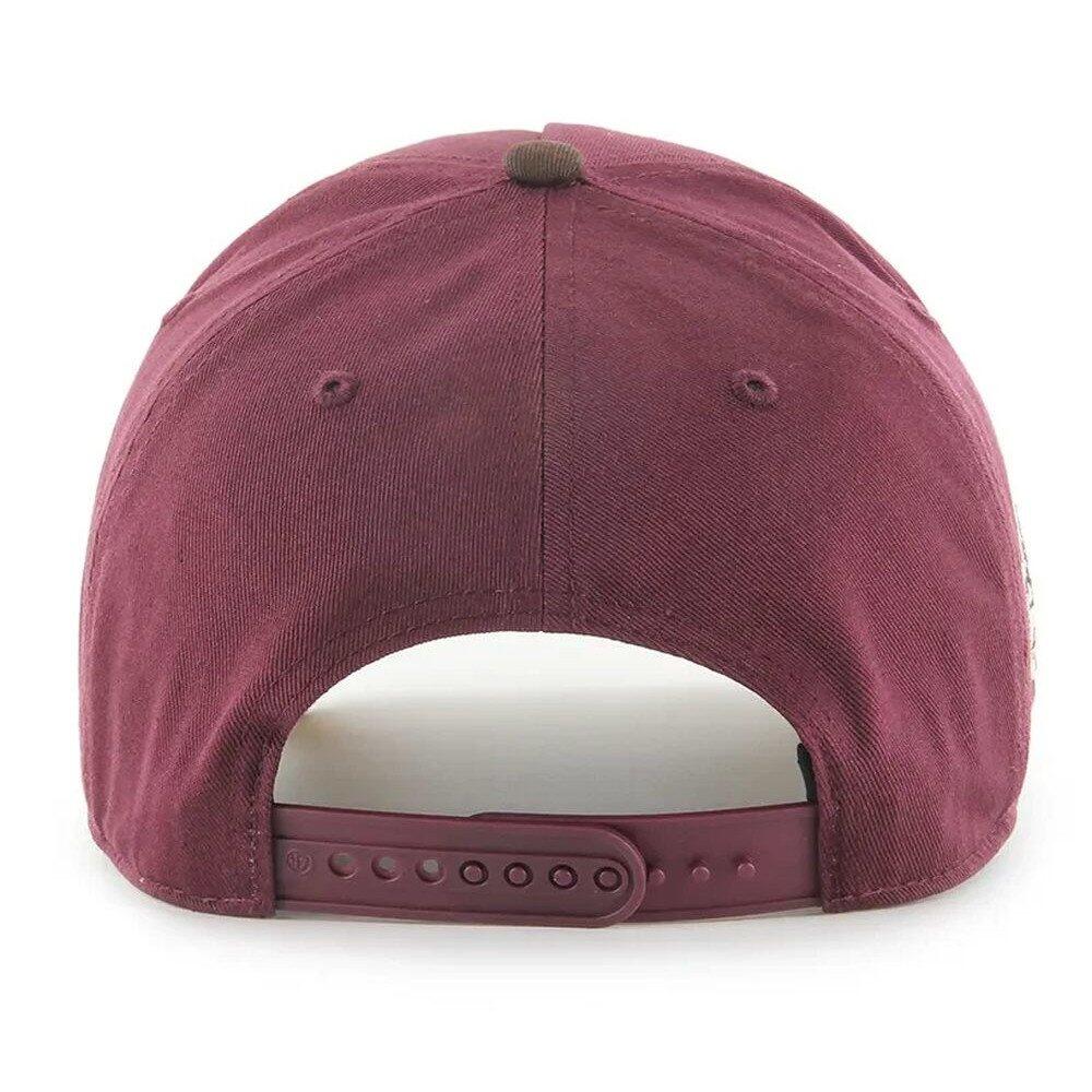 Brand `47 czapka z daszkiem MLB Los Angeles Dodgers bordowa 4/5