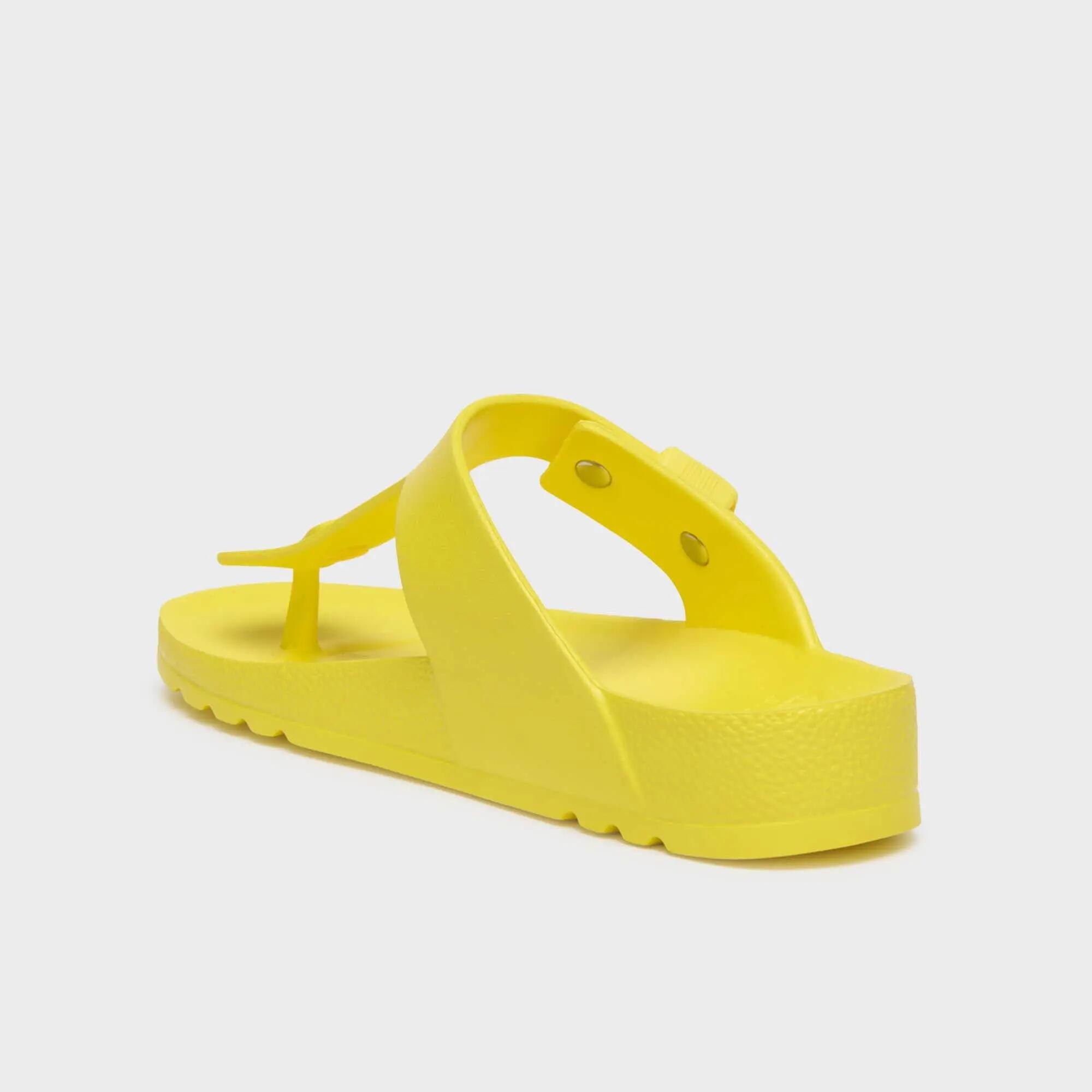 Chinelos de piscina Natação mulher Bahia Flip-Flop Amarelo-limão 4/4