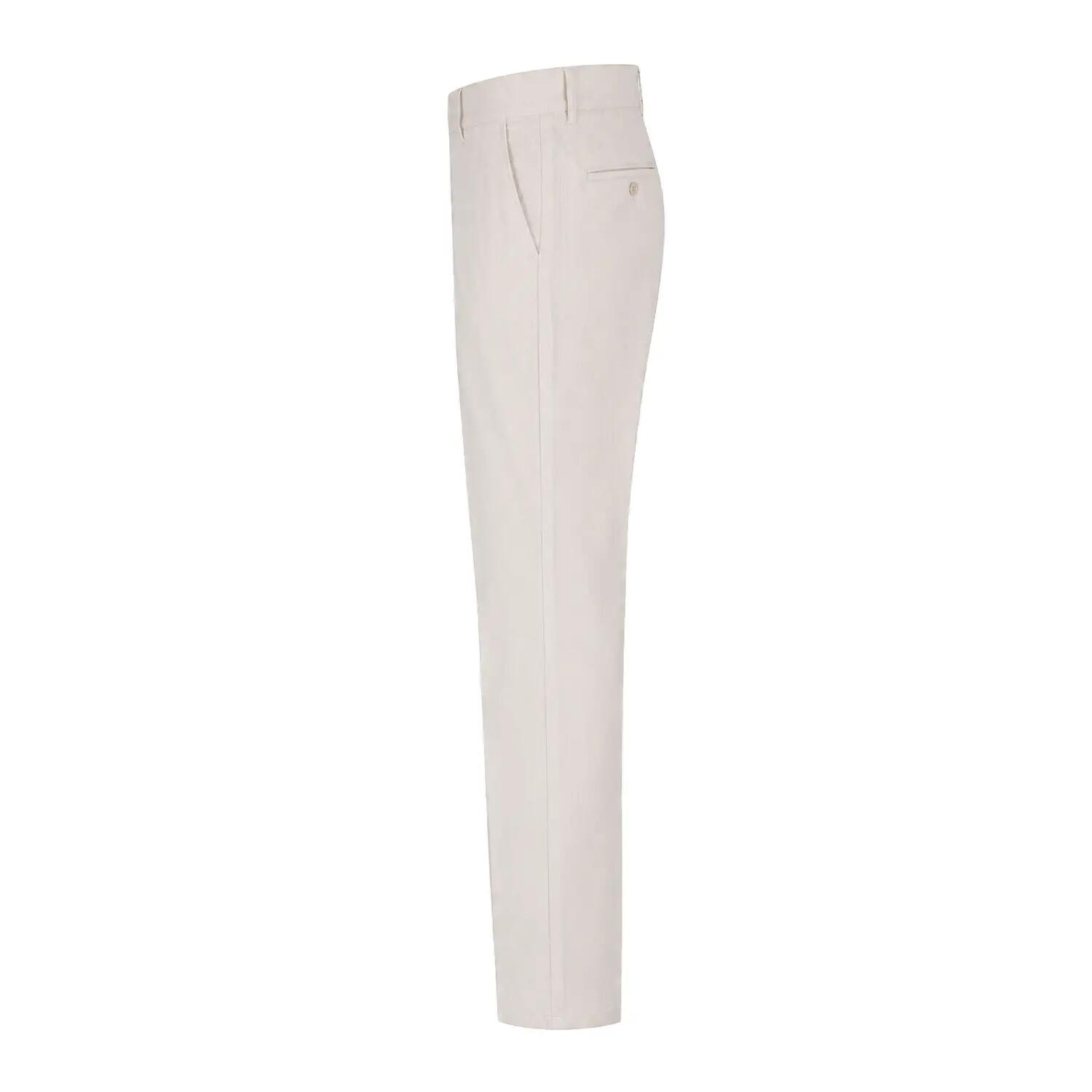 Chino Dritto Uomo Boss Bianco 3/3