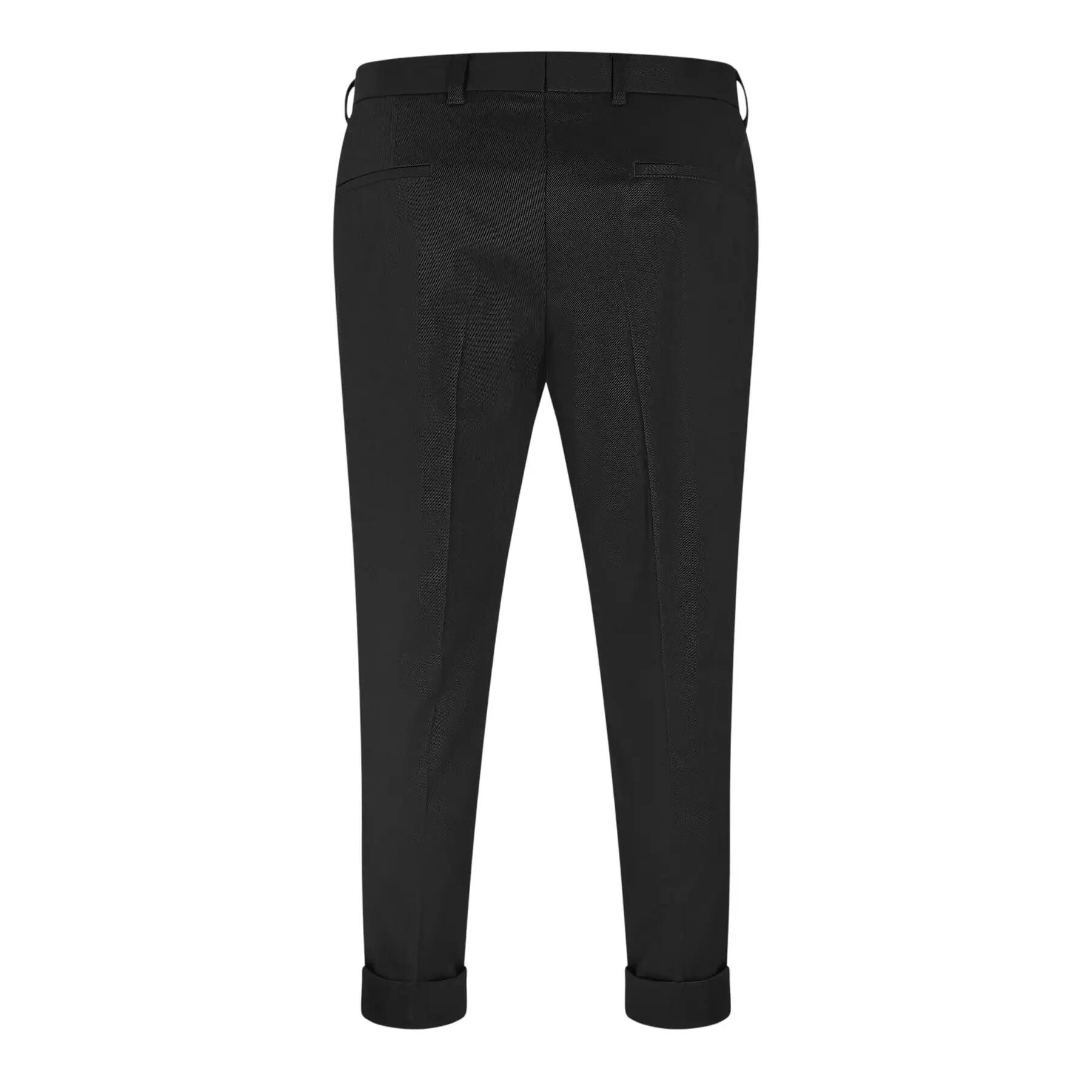 Pantalone Dritto Uomo Boss Pepe Nero 2/3