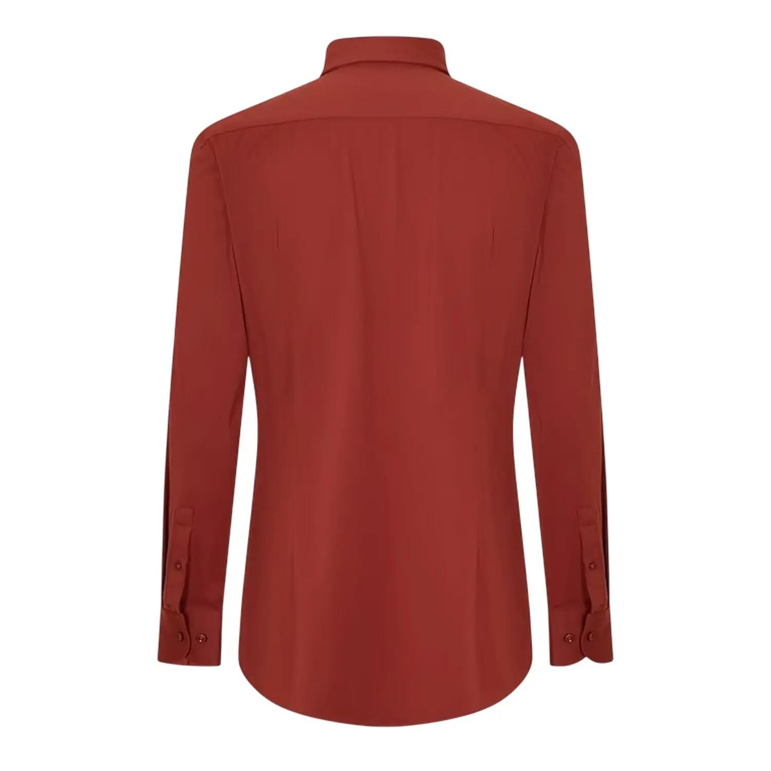 PHank Camicia Oxford Collare Kent Manica Lunga Uomo Boss P-Hank Marrone 2/3