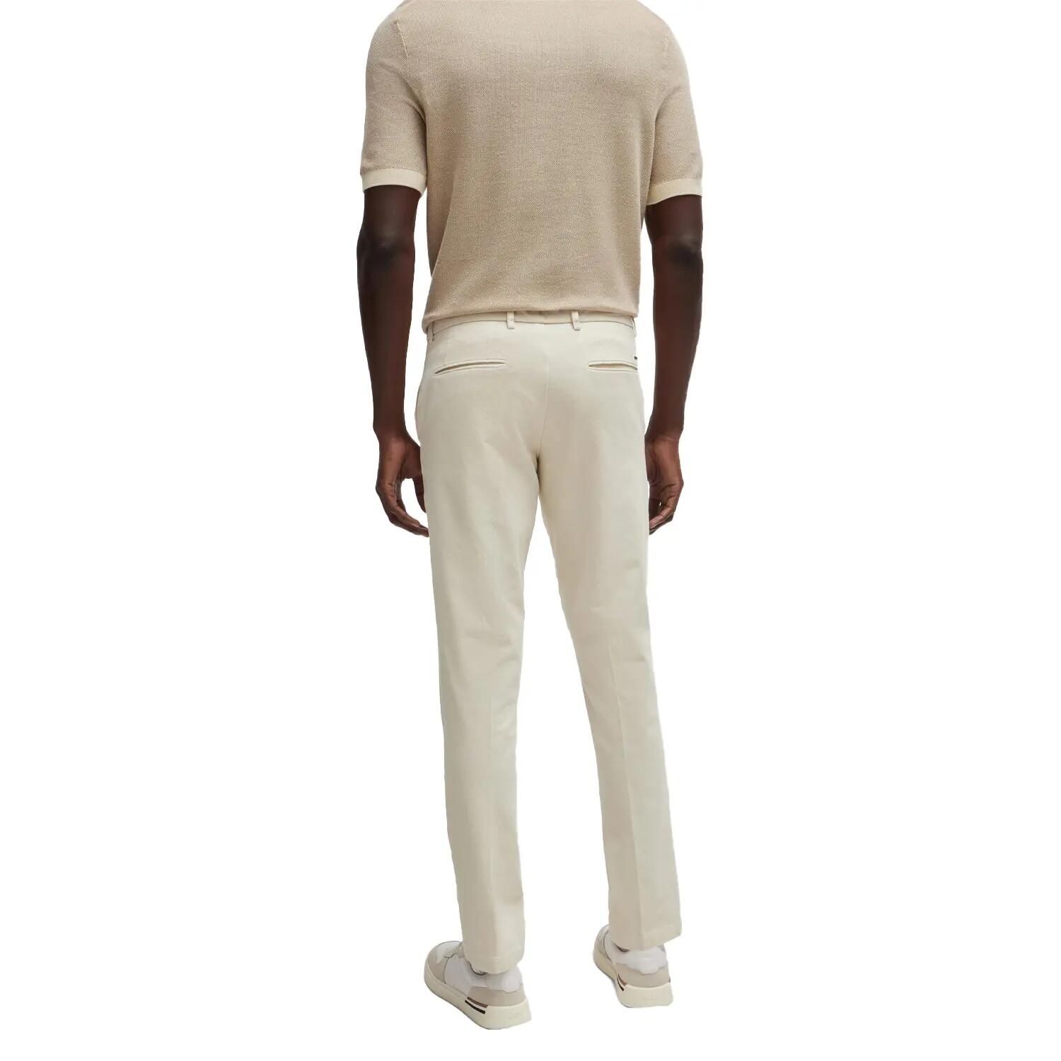 Chino Casual Uomo Boss Kaito1 Bianco 3/3