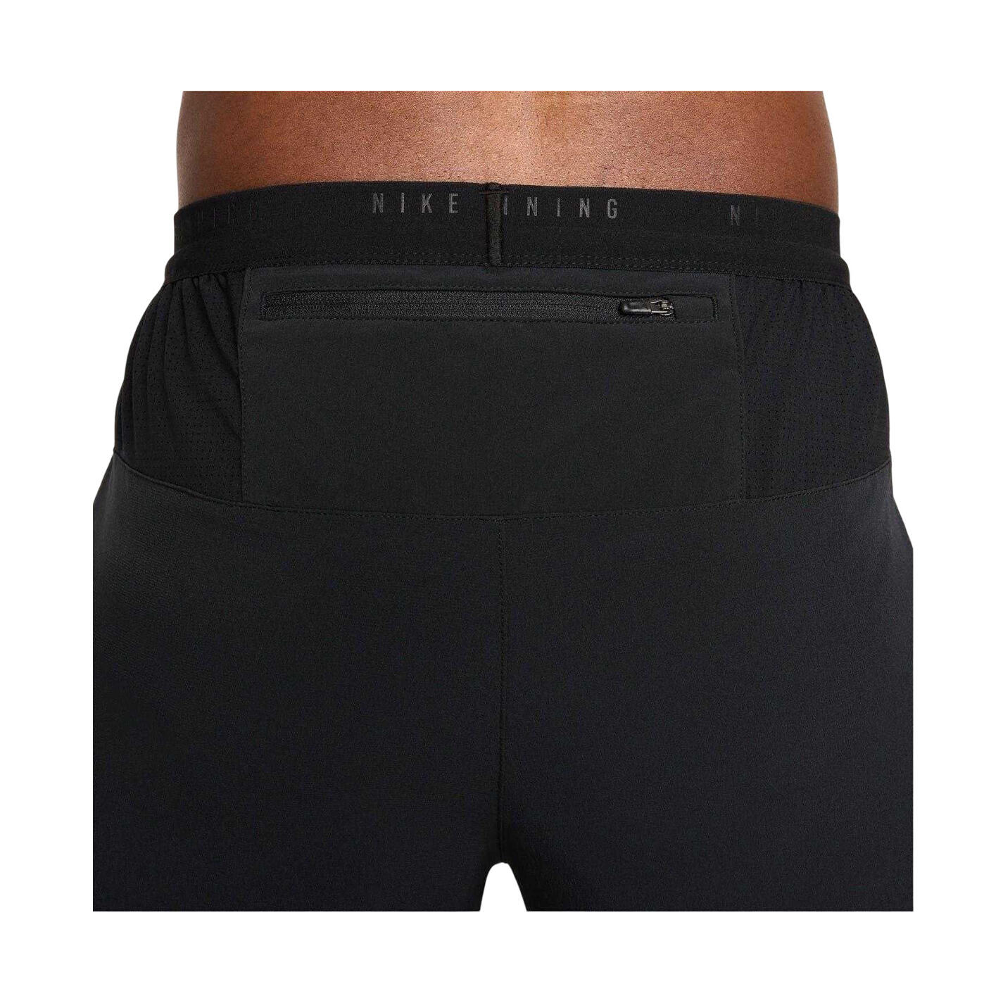 Collants De Course Homme (Noir / Noir Brillant) 5/5