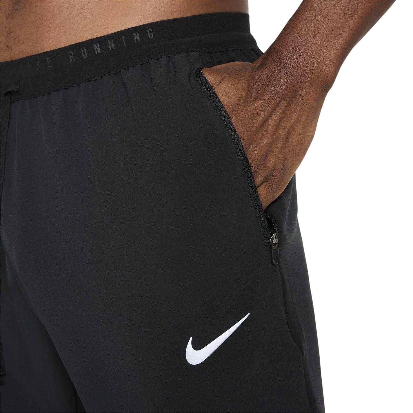 Collants De Course Homme (Noir / Noir Brillant) 4/5