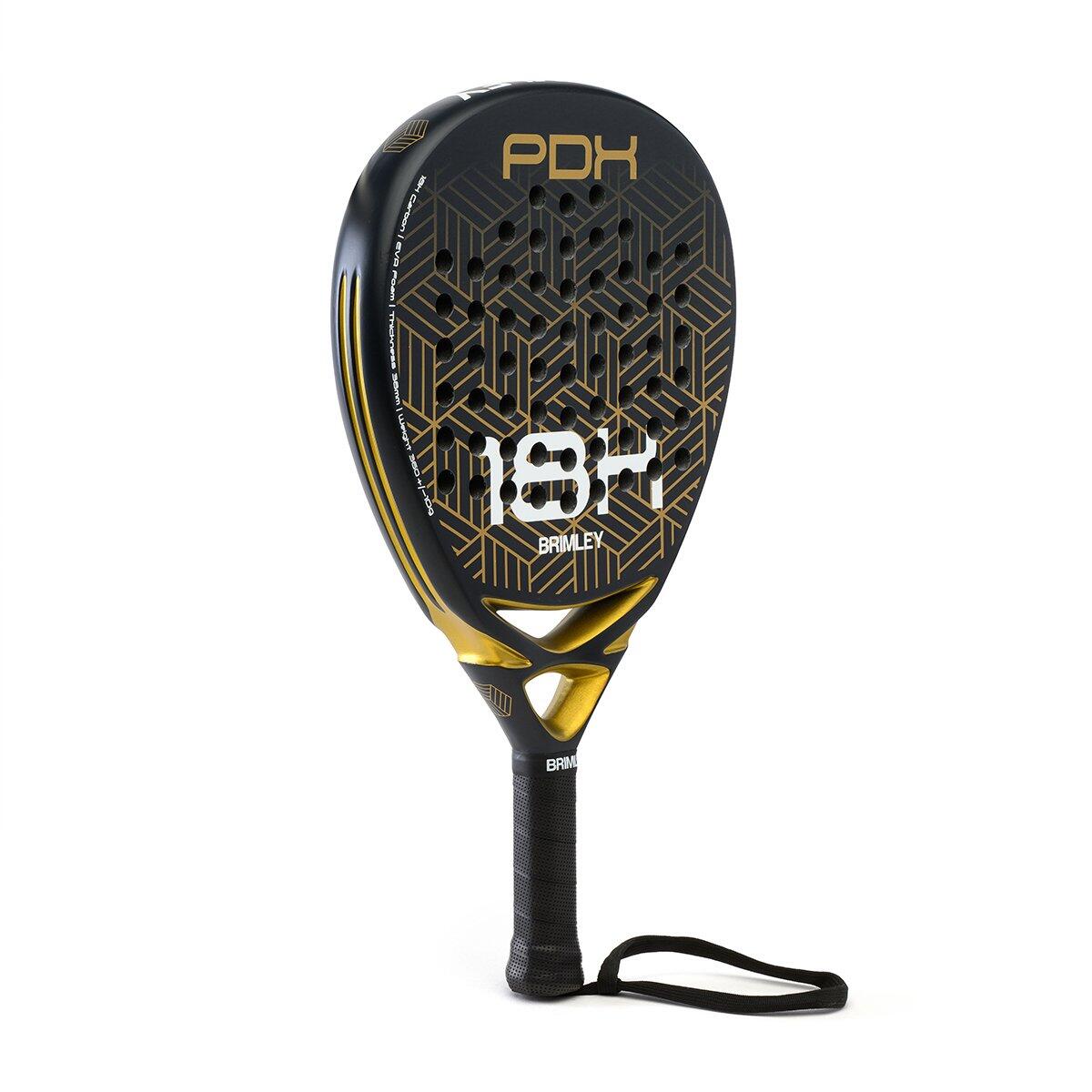 PDX18K Padelracket -  ZWART - unisex 2/5