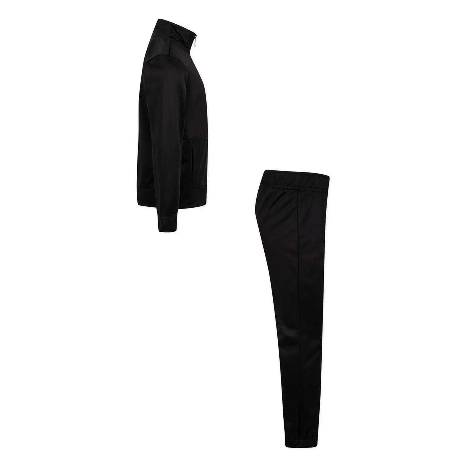 Trainingsanzug für , Polyester Jungen Schwarz/Weiß 4/4