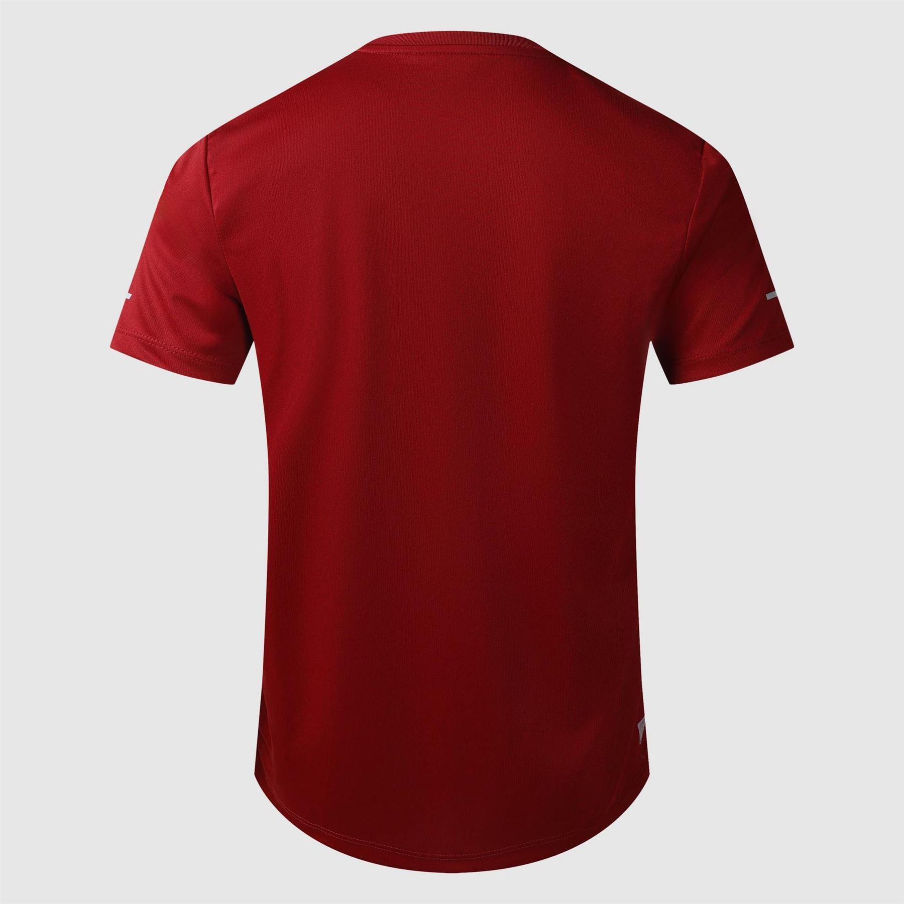 Maglietta Atletico Girocollo Uomo Umbro Rosso 2/3