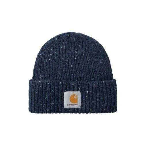 Gorro Azul Carhartt Anglistic Beanie Speckled Jupiter de Aspecto Moteado 4/4