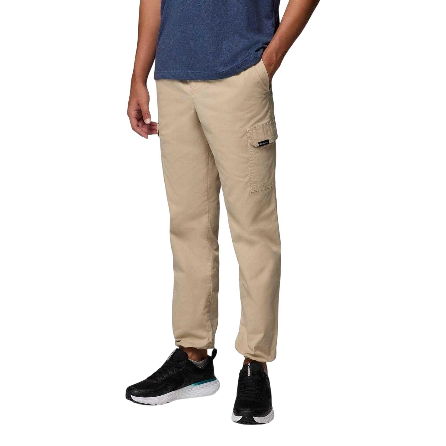 Pantaloni Cargo Gamba Dritta Uomo Columbia Rapid Fossile 3/3