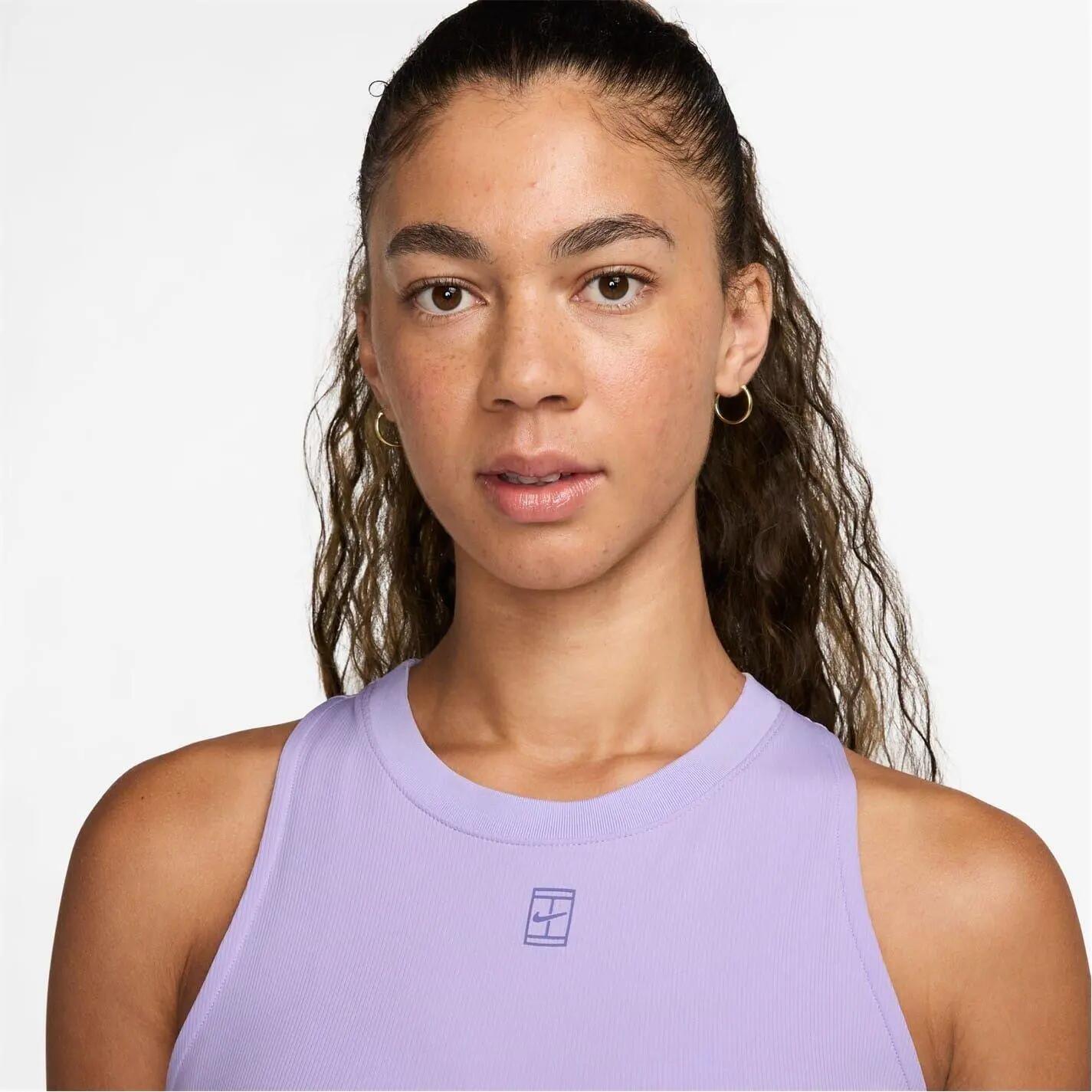 Camiseta Sin Mangas Court Advantage para Mujer Hortensia Púrpura 4/4