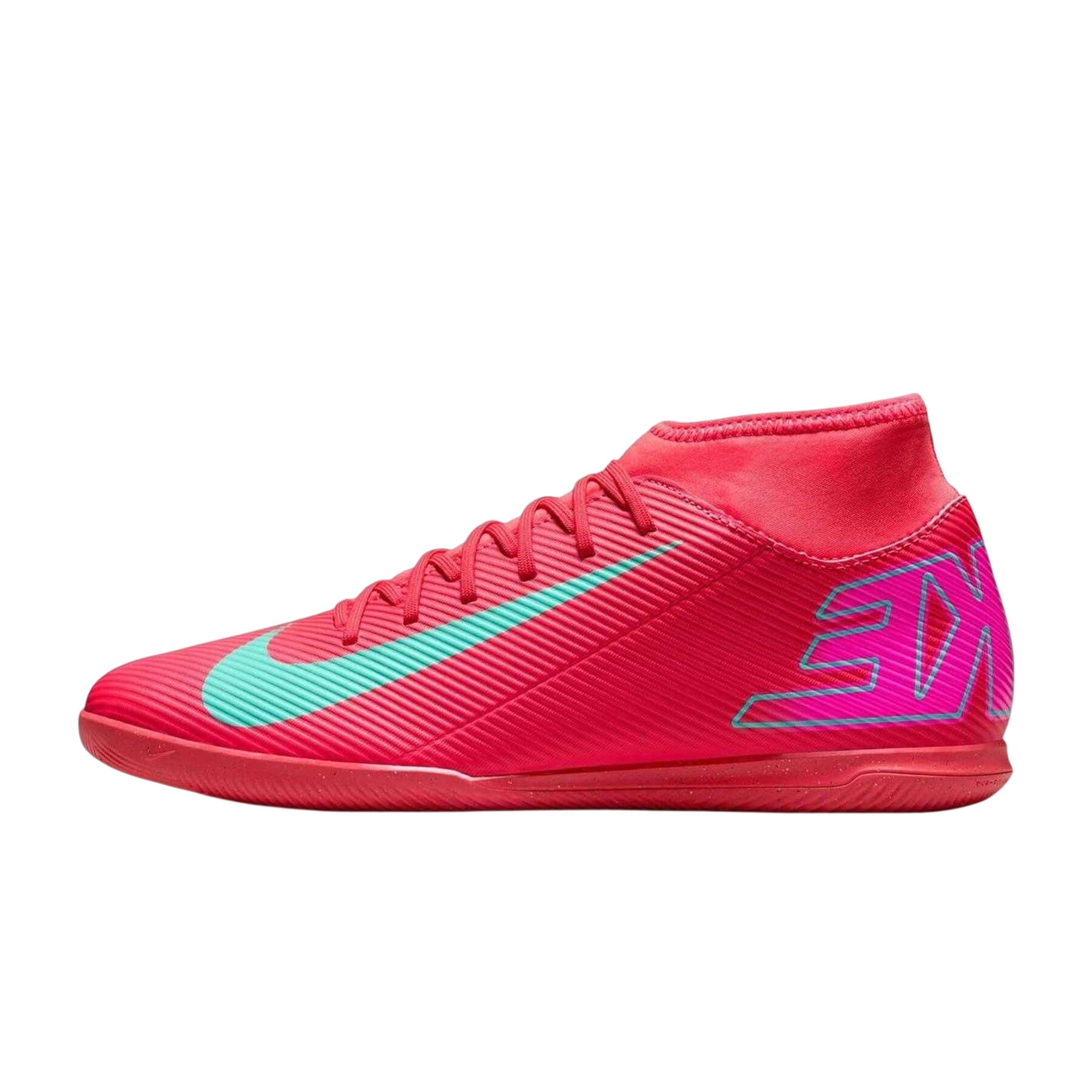 Scarpe Da Calcio Per InterniUomo Nike Mercurial Superfly 10 Rosso Verde 2/3