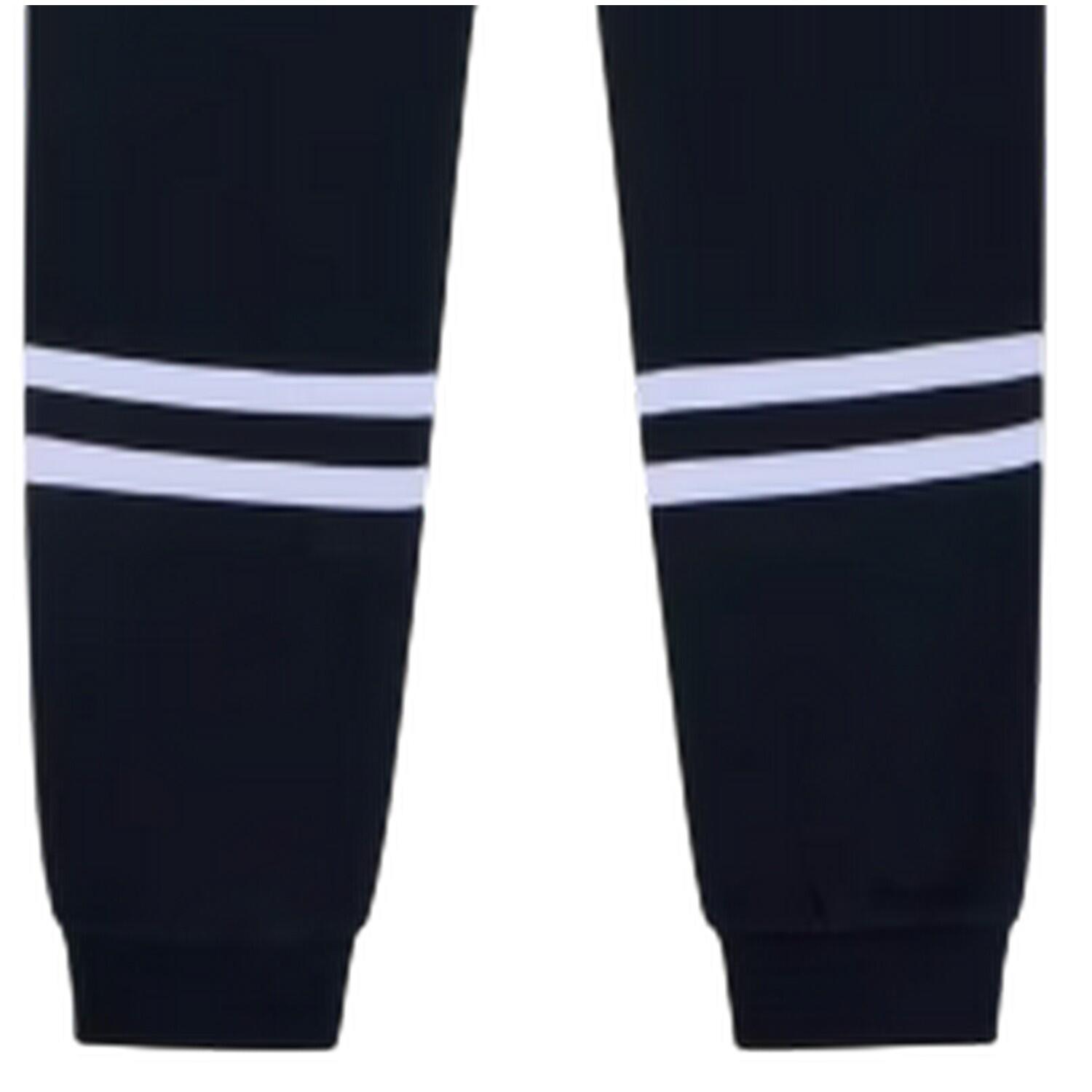 Mens Cordova Fleece Logo Joggers (Black) 4/4