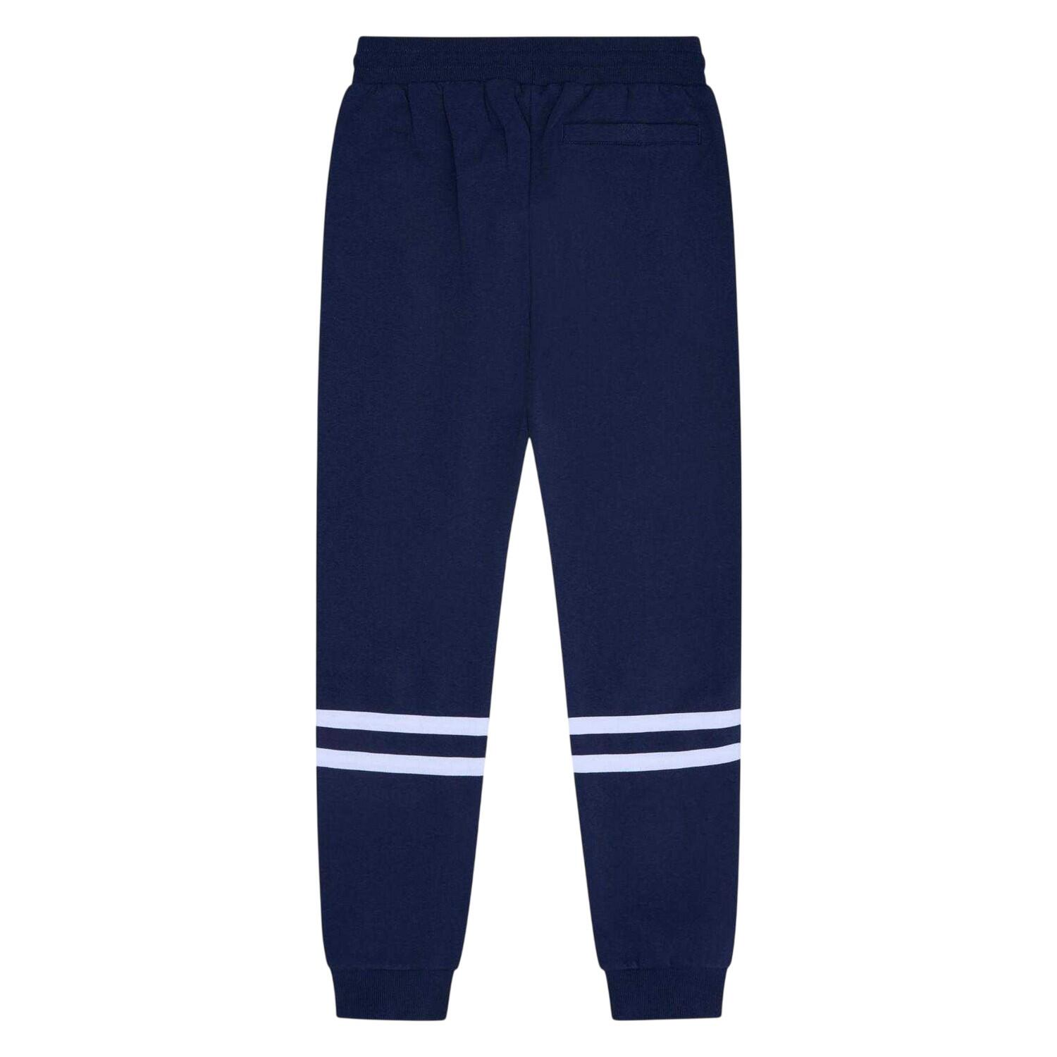 Mens Cordova Fleece Logo Joggers (Navy) 2/4