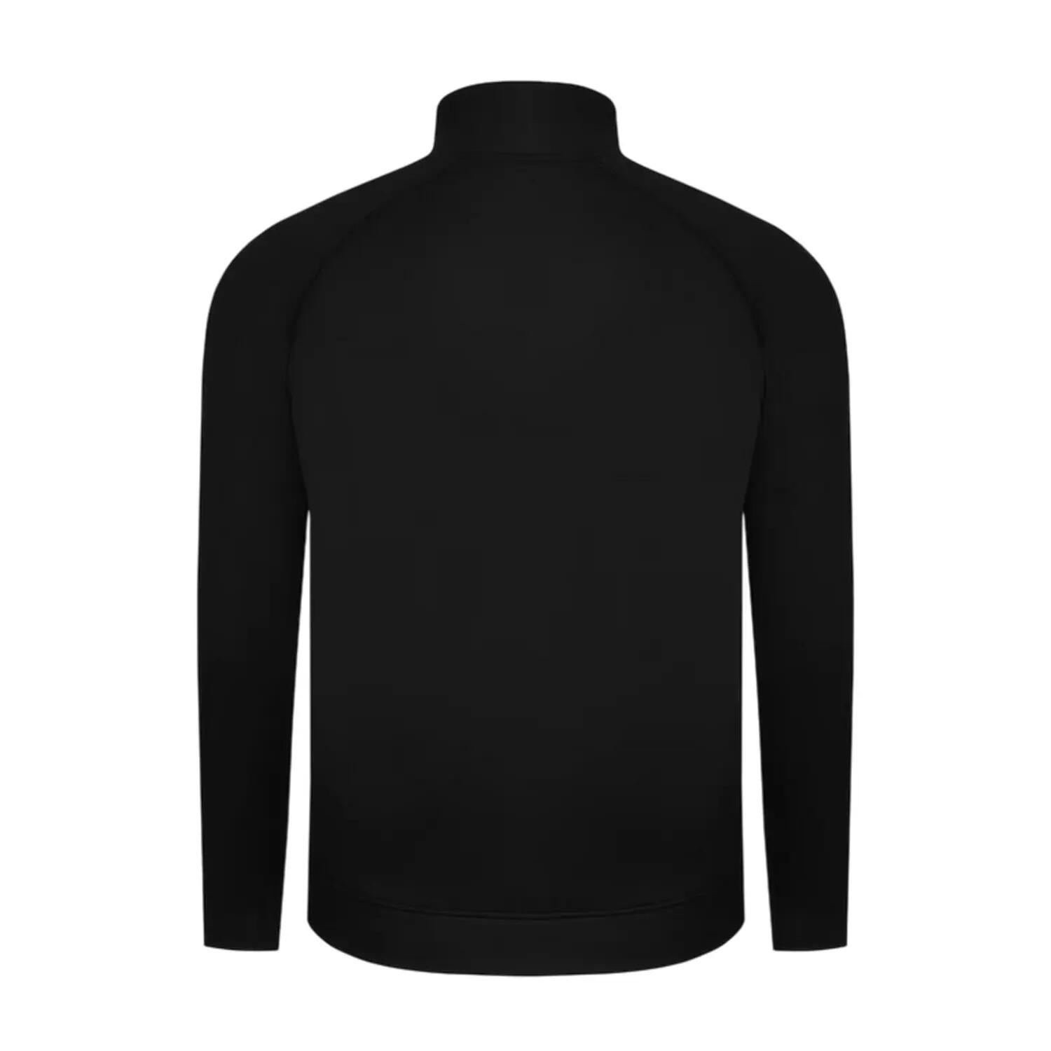 Trainingsjacke für , Raglanärmel Herren Schwarz 3/4