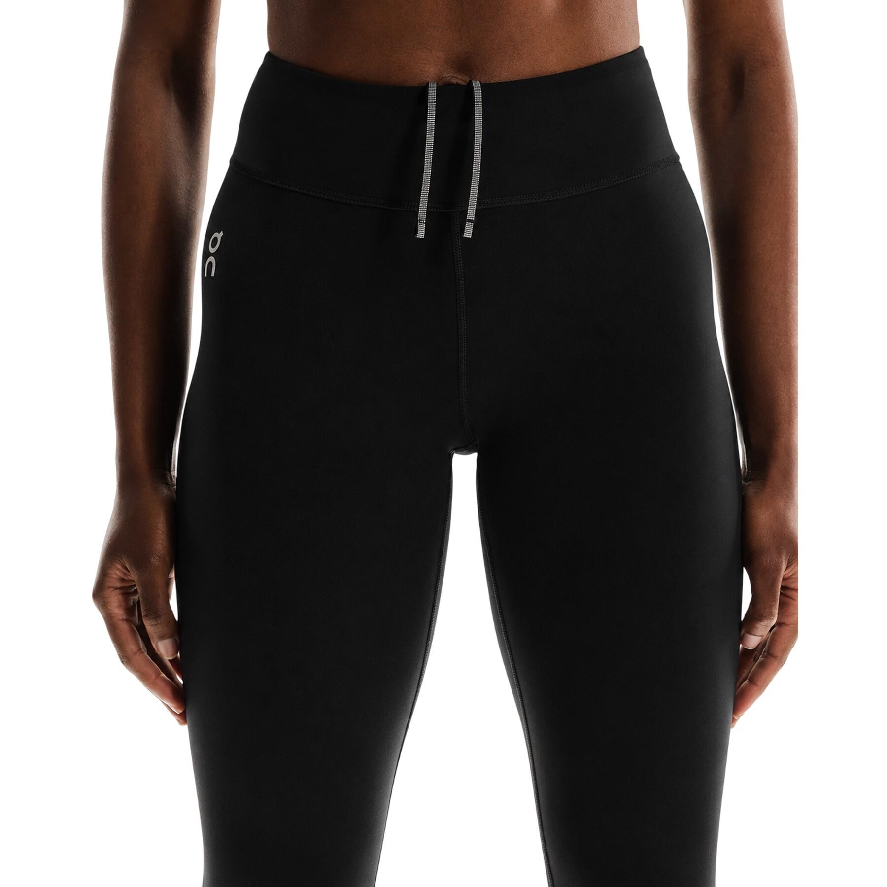 Calzamaglia Da Corsa Donna On Running Nero 4/4