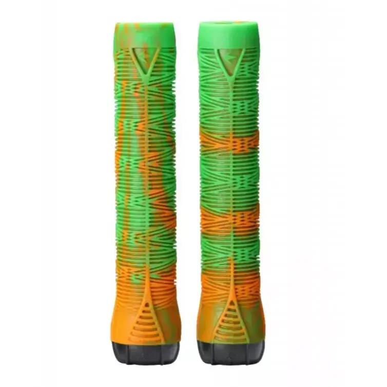 Manopole Monopattino - V2 - Green/Arancione - Blunt