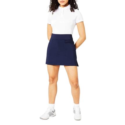 Jupeshort Golf Motif/style Uni Femme (Bleu Marine)