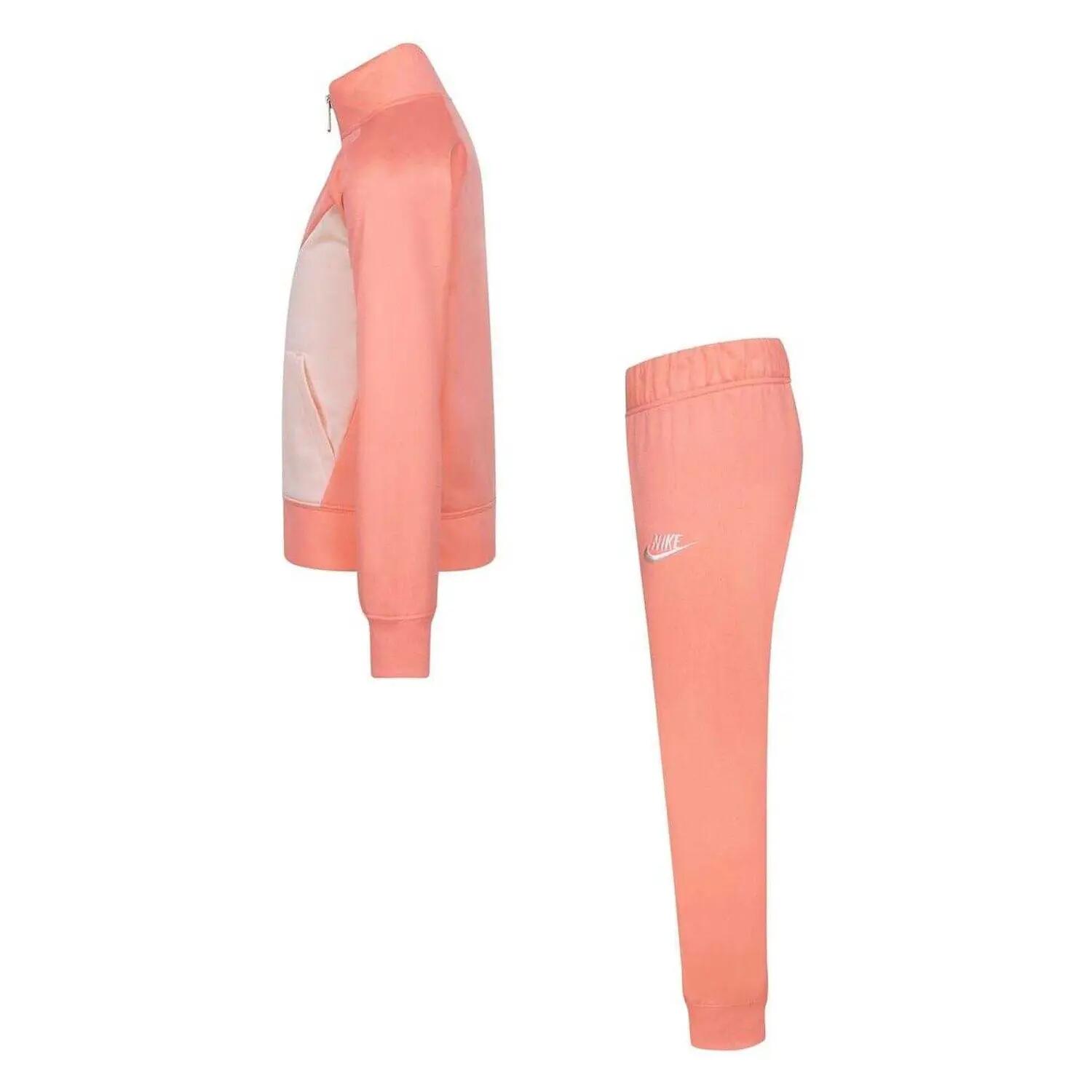 Girls NSW Tracksuit Set (Pink Glaze) 3/4