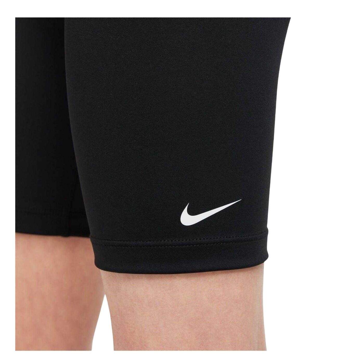 "Sportswear" Radlerhose für Mädchen Kinder Schwarz/Weiß 4/4
