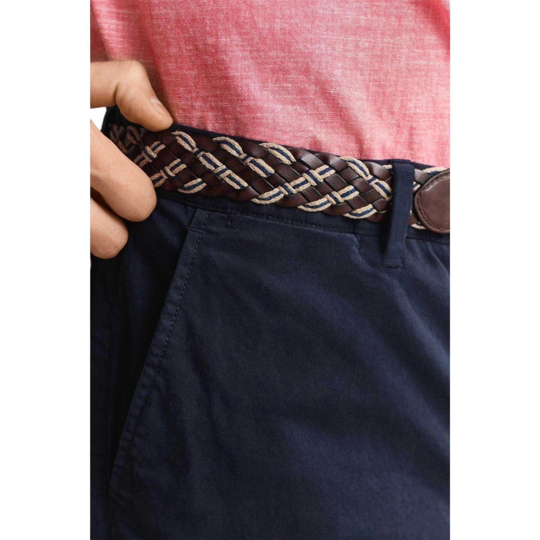 Chino Twill Uomo Gant Blu Sera 4/5