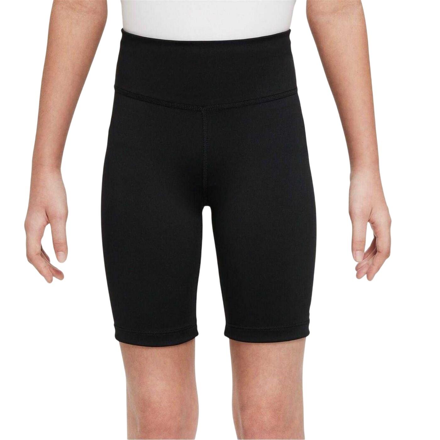 "Sportswear" Radlerhose für Mädchen Kinder Schwarz/Weiß 2/4