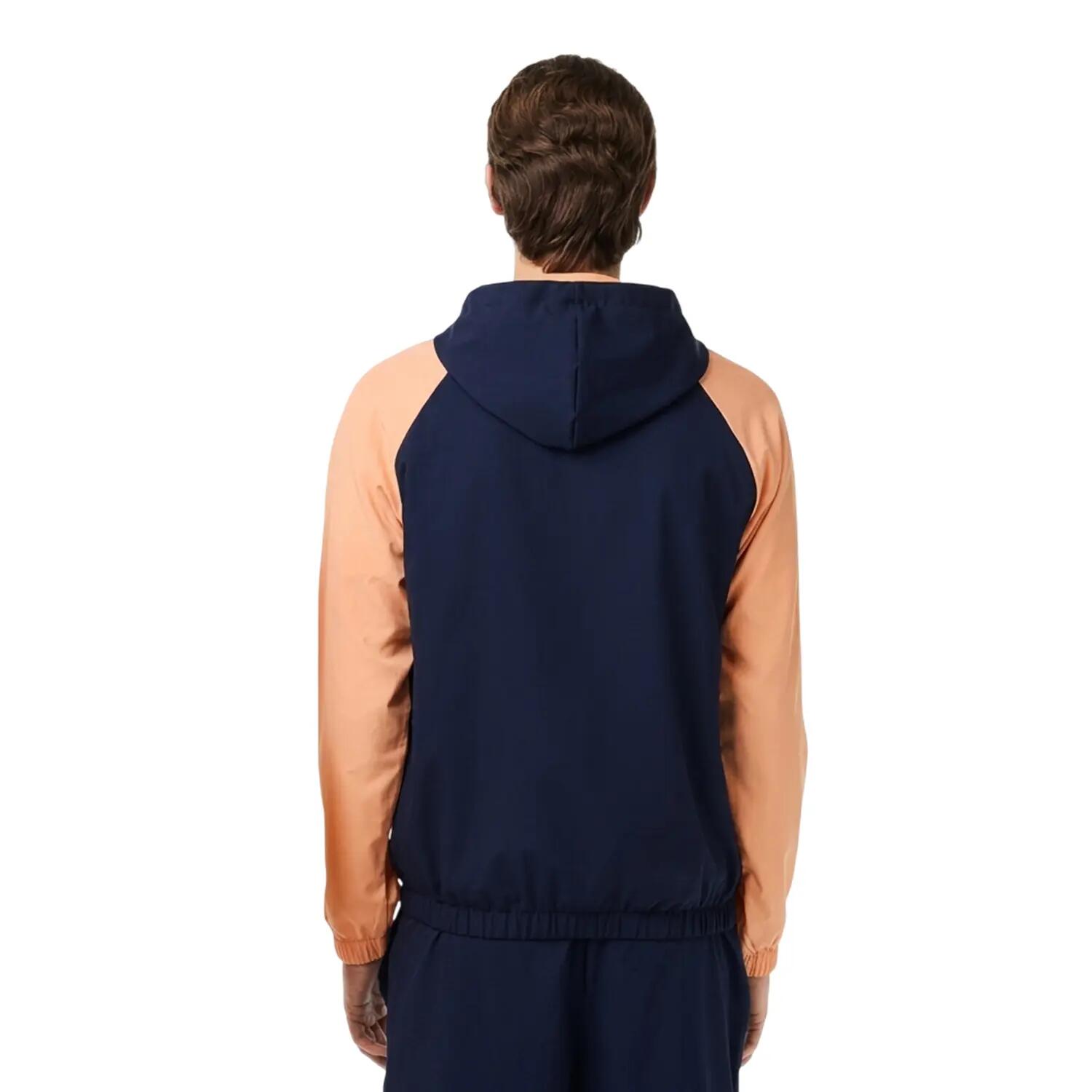 Unisex Adult Hooded Jacket (Navy Blue) 4/4