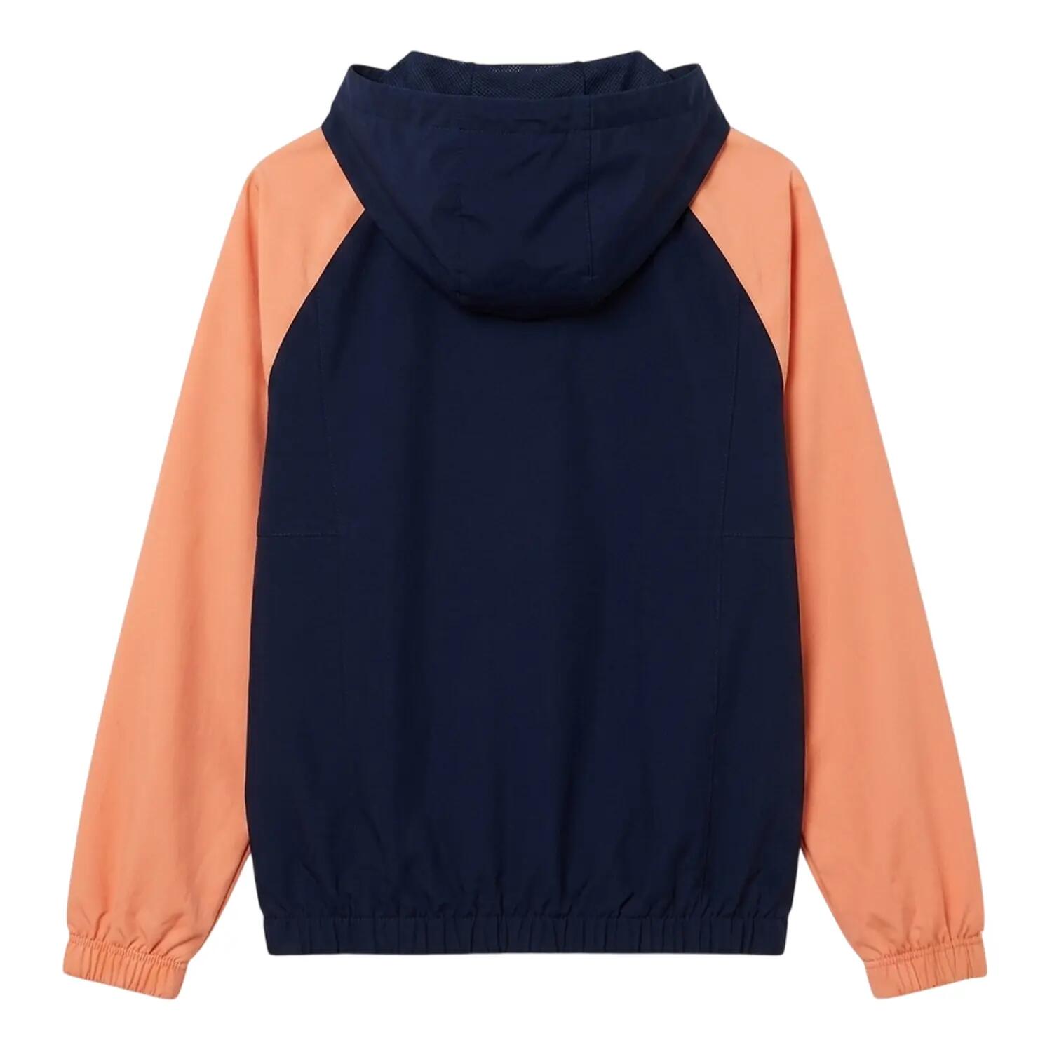 Unisex Adult Hooded Jacket (Navy Blue) 3/4