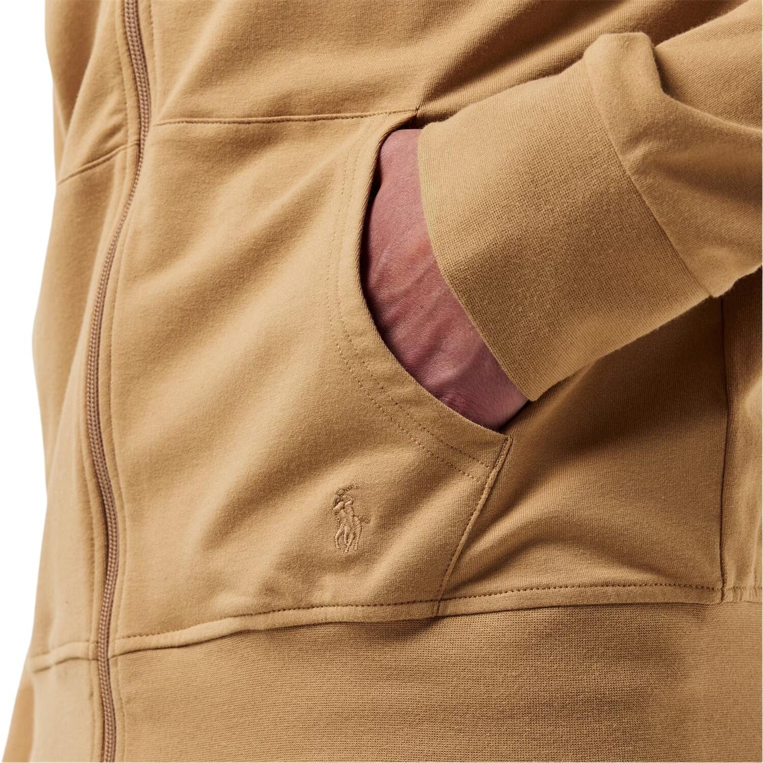 Veste À Capuche POLO Homme (Marron Clair) 4/4