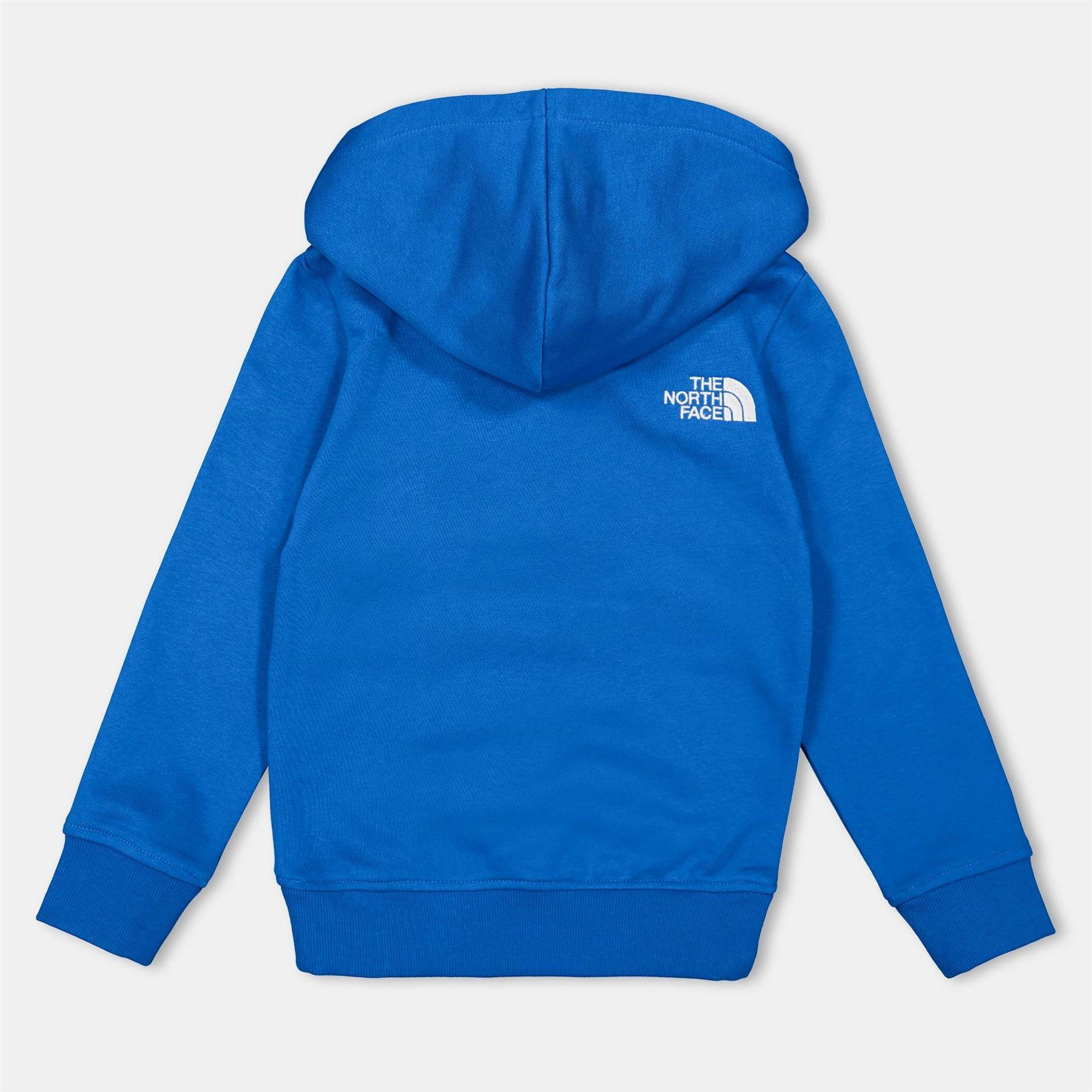 Boys Drew Peak Cotton Fleece Lined Relaxed Fit Hoodie (Dark Blue) 2/2