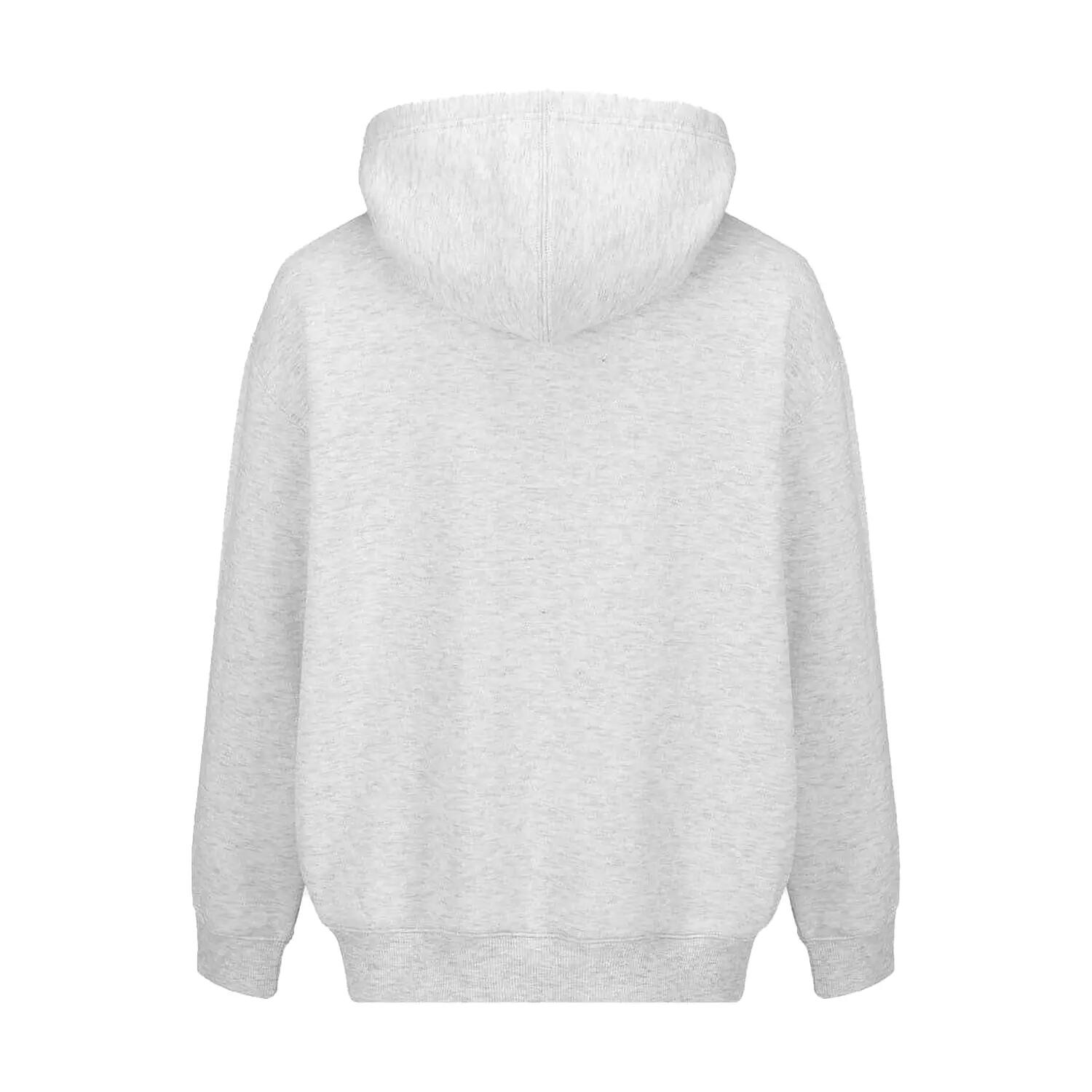 Sweat À Capuche SPORT Femme (Gris Clair Pâle Chiné) 2/3