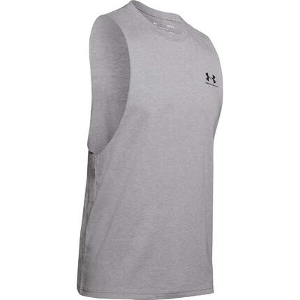 Débardeur Under Armour Ua Left Chest Cut Off Tank Adulte