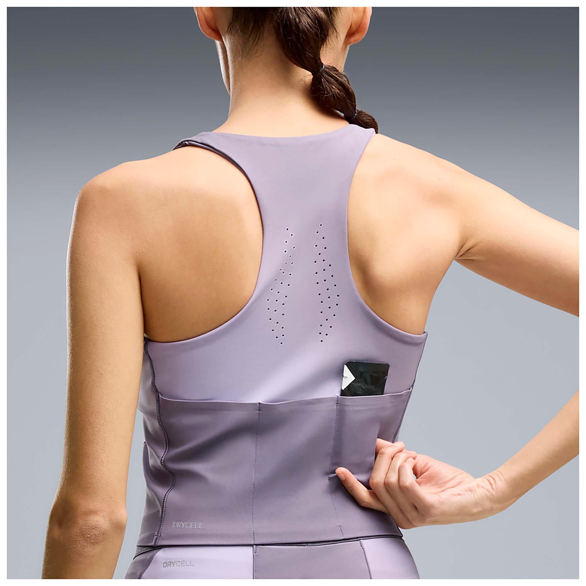 Top Puma W Lightspeed Aop Crop Top Damskie 4/5