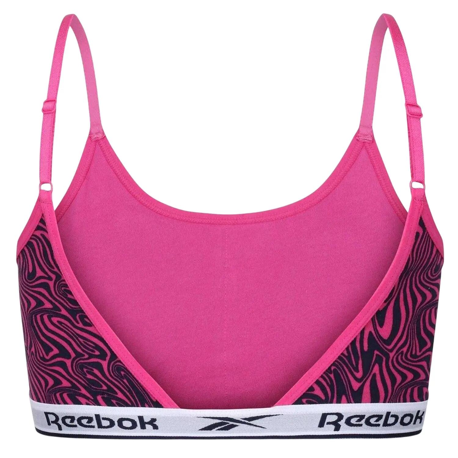 Reggiseno Sportivo Donna Reebok Berry Bacca 2/3