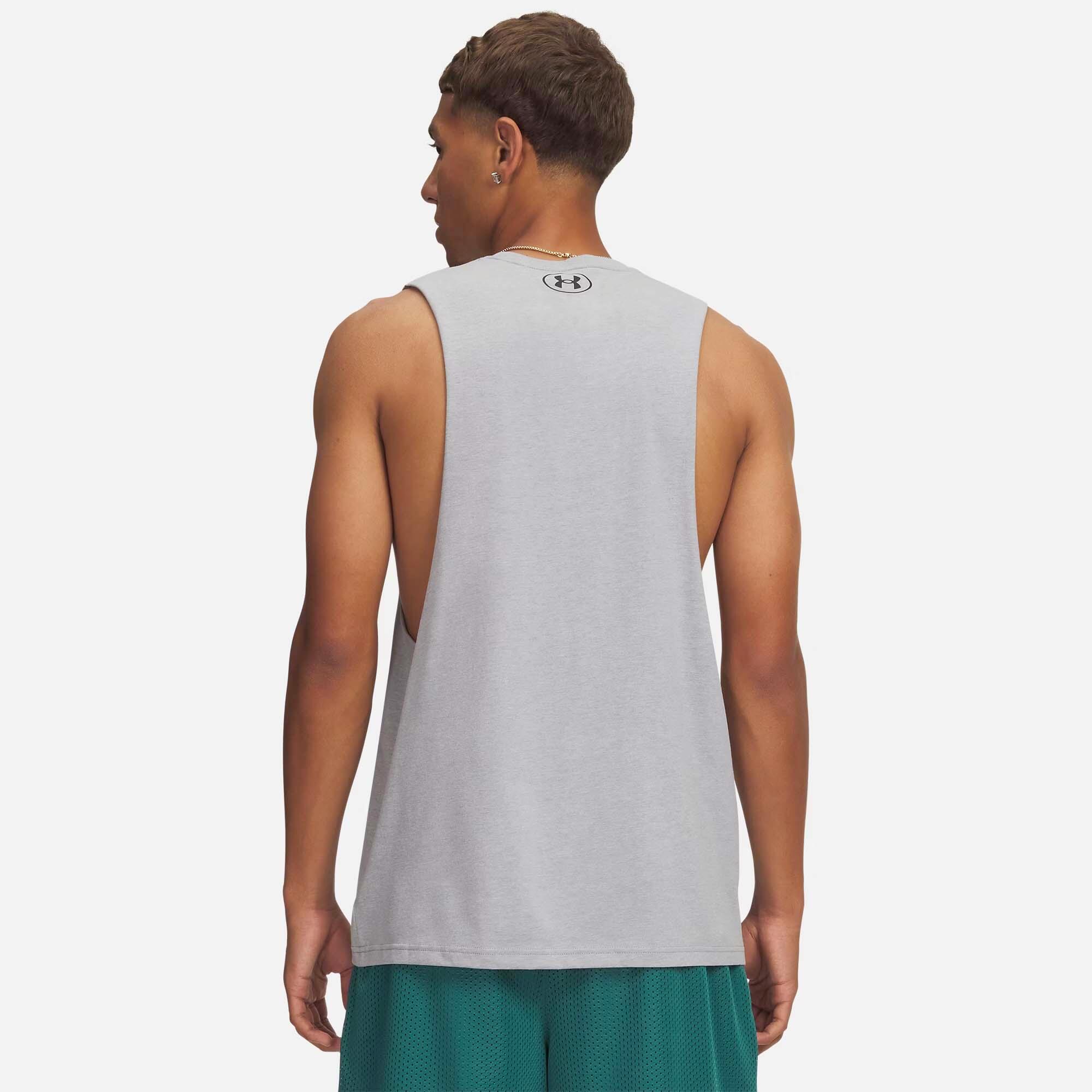 Camiseta Sin Mangas Under Armour Ua Left Chest Cut Off Tank Adulto 3/4