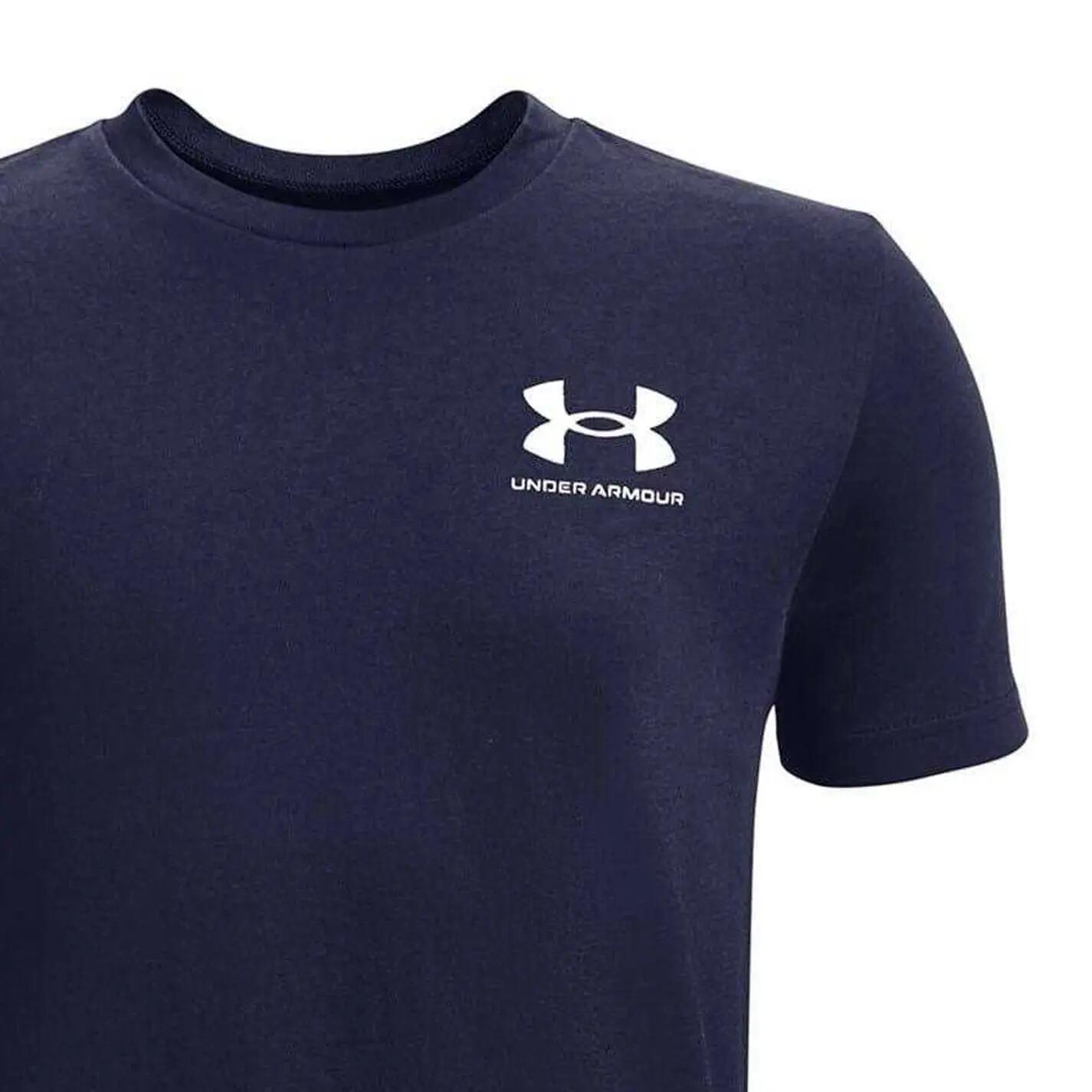 TShirt für Jungen, kurzärmlig Kinder Marine/Grau 3/3