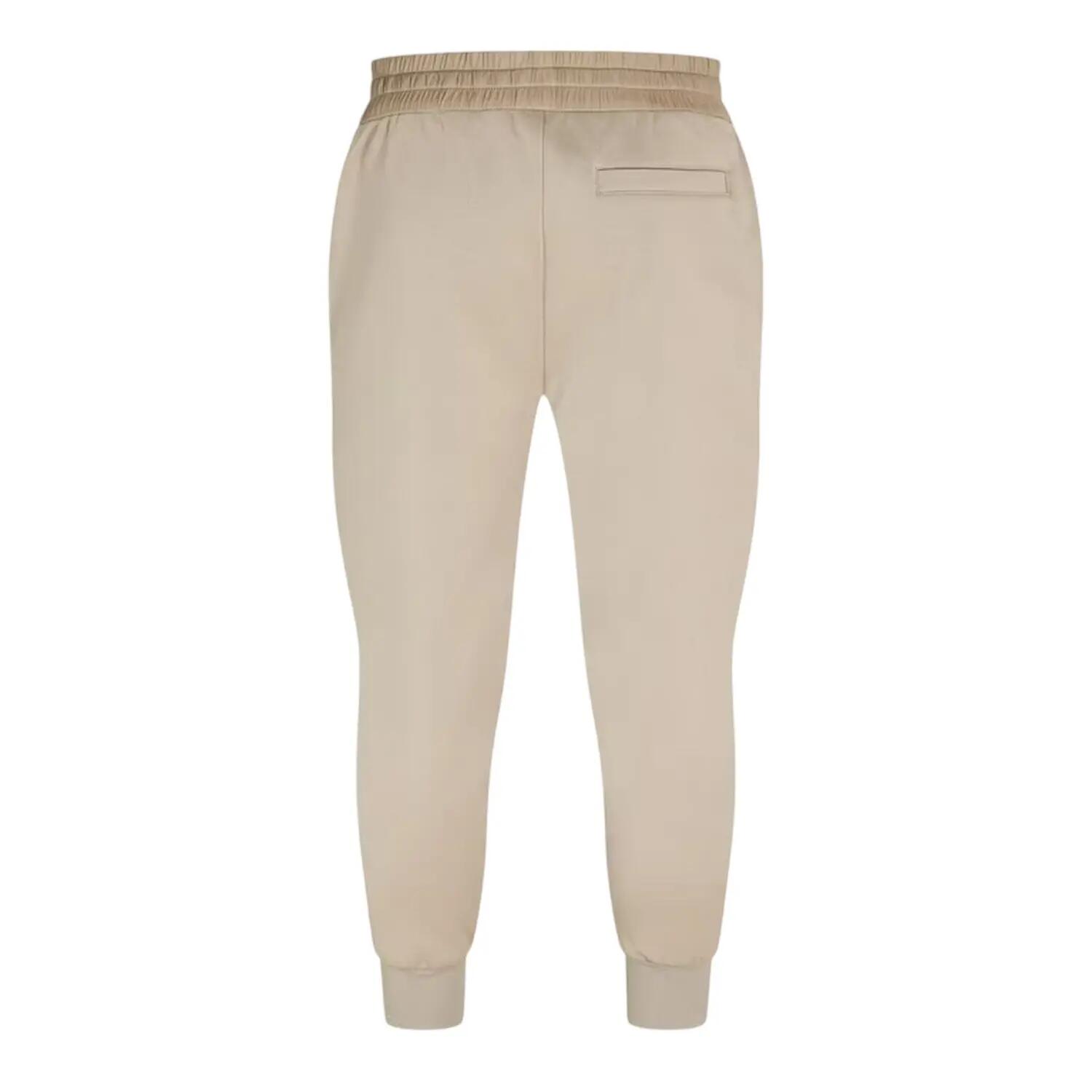 Pantaloni Da Jogging Classico Uomo Boss Larsen Beige Scuro 2/4