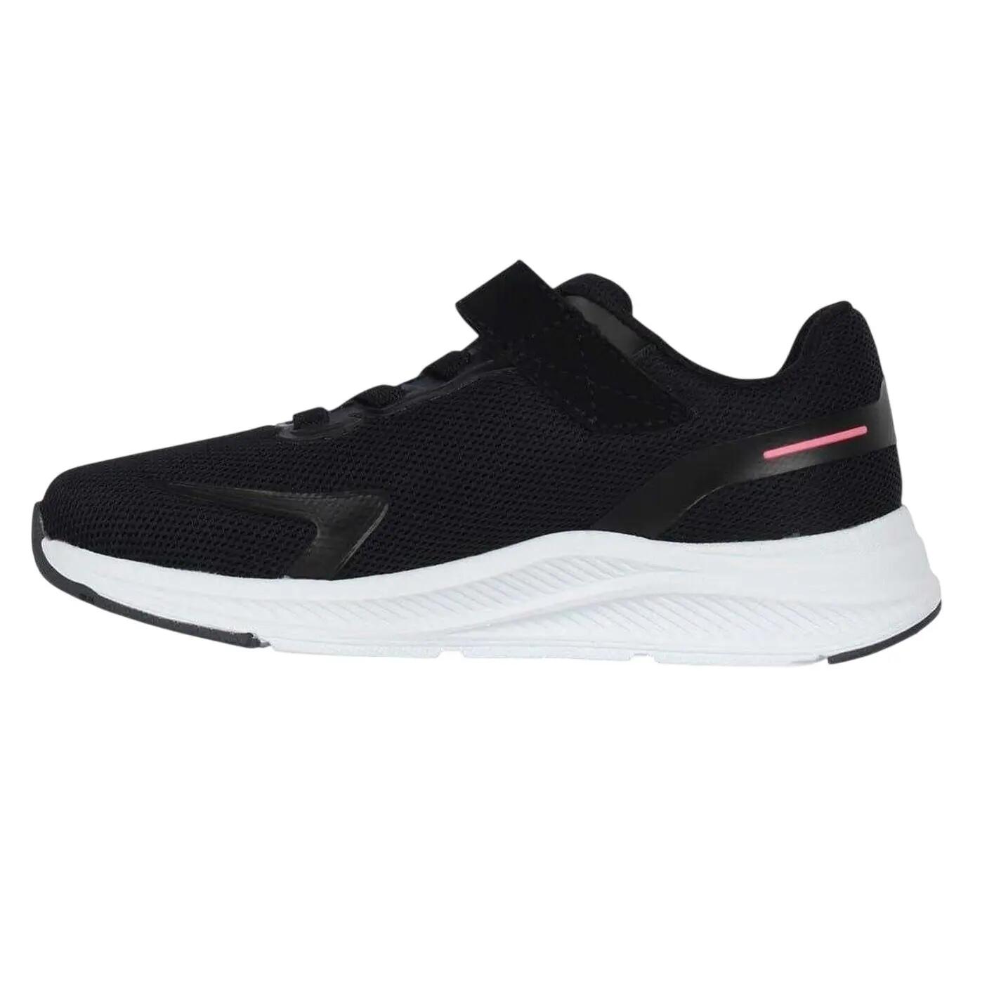 "Assent" Sneaker für , Klettverschluss Kinder Schwarz/Pink 3/4