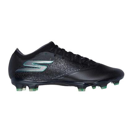 Chaussures De Foot Pour Terrain Ferme RAZOR ELITE Homme (Noir / Argenté)