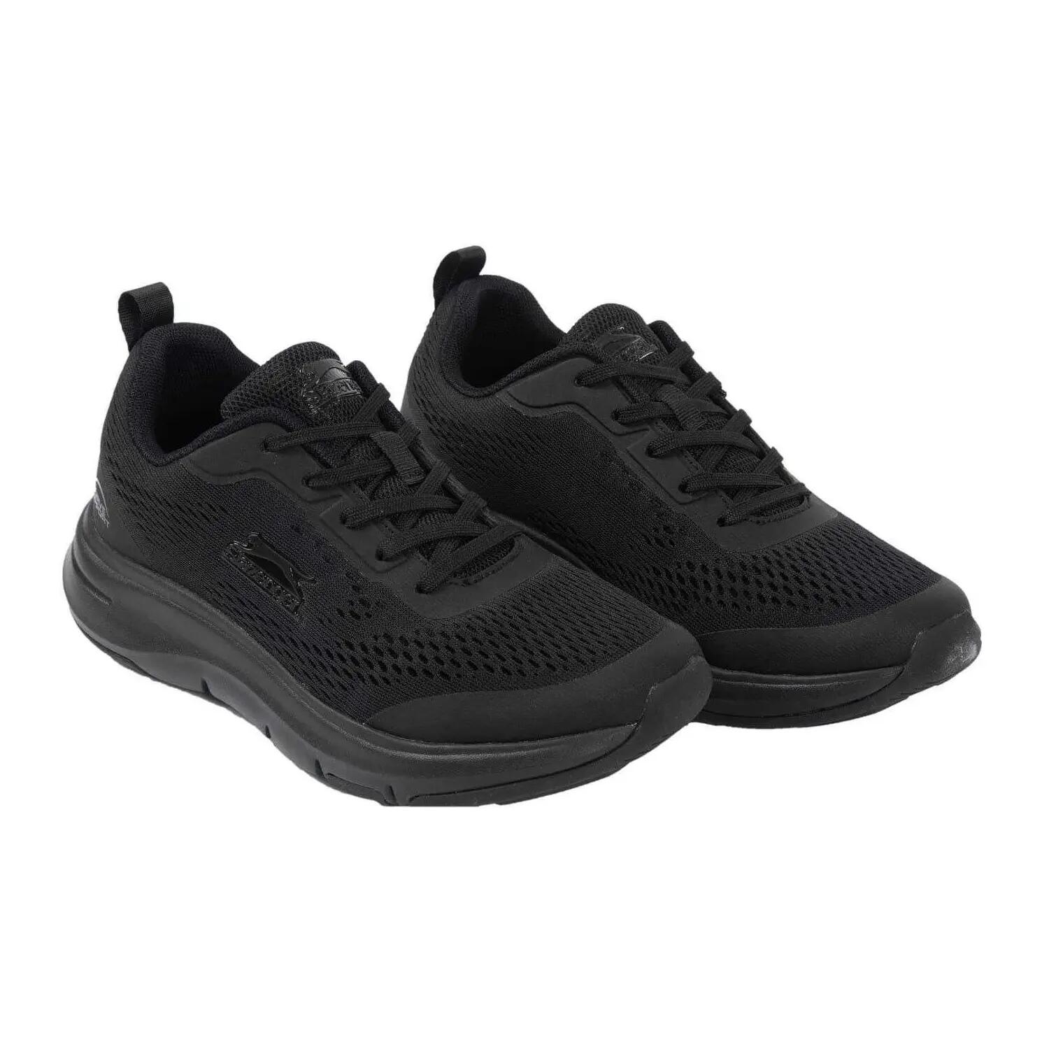 Sneaker für , Netzmaterial Damen Schwarz 4/4