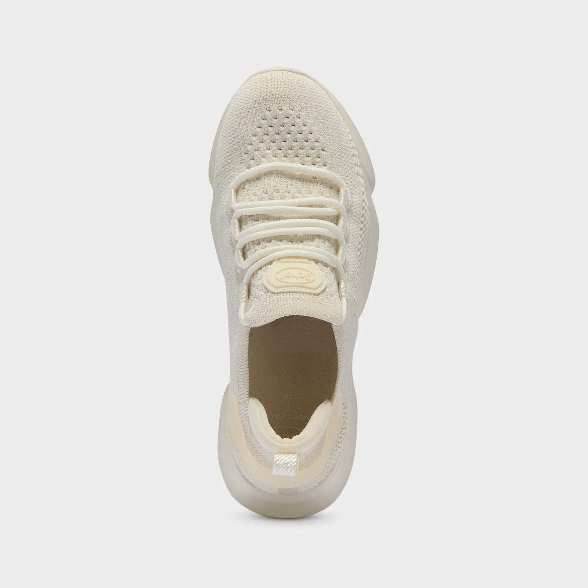 Damen Walking Sneaker Camden Ultraweiß 3/4