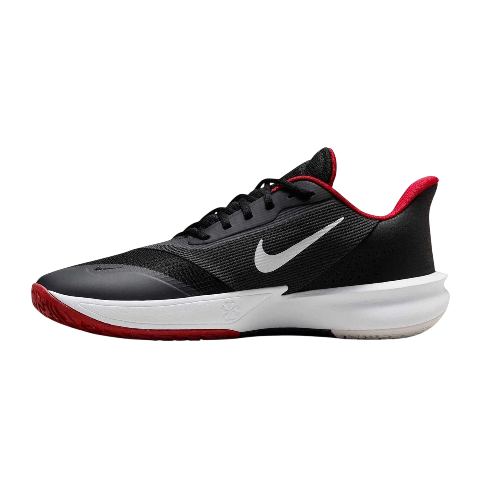 Baskets Basket PRECISION Homme (Noir / Blanc / Rouge) 3/4