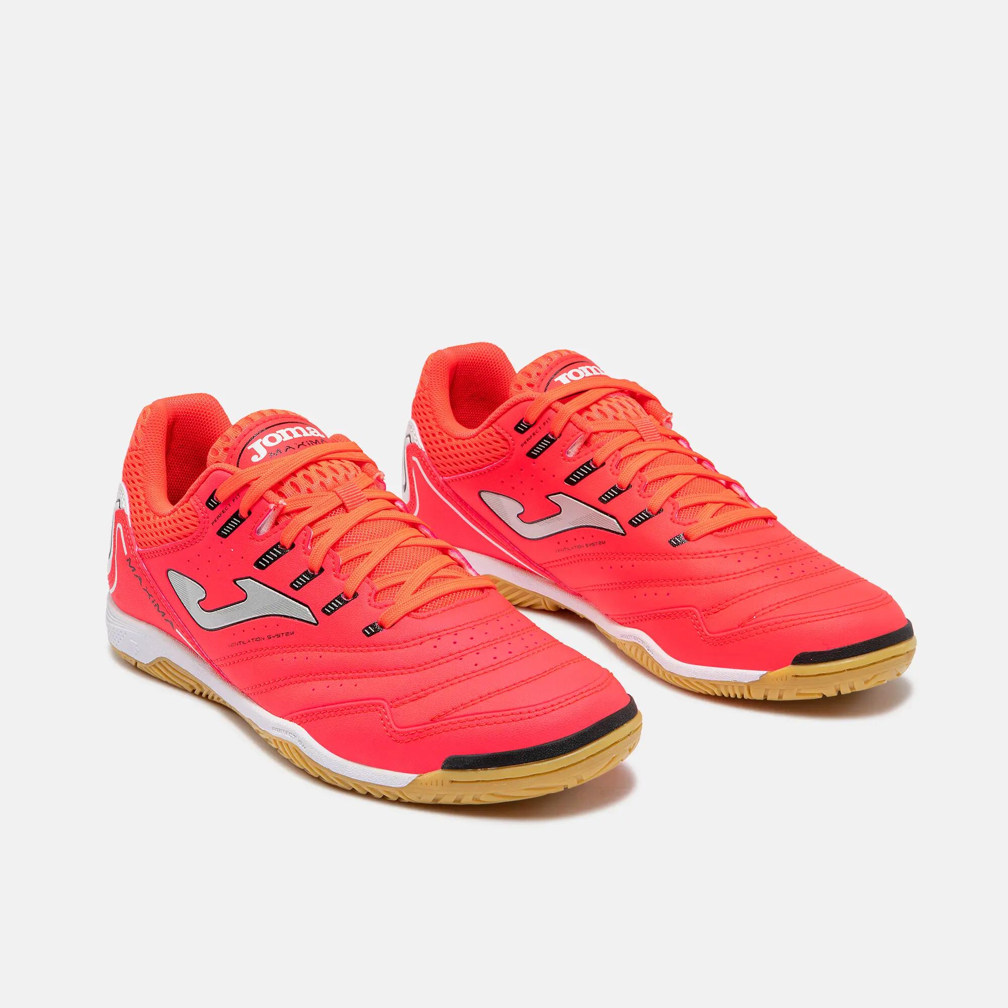 Chaussures Futsal Adulte Joma Maxima 26 IN Fuchsia 2/3