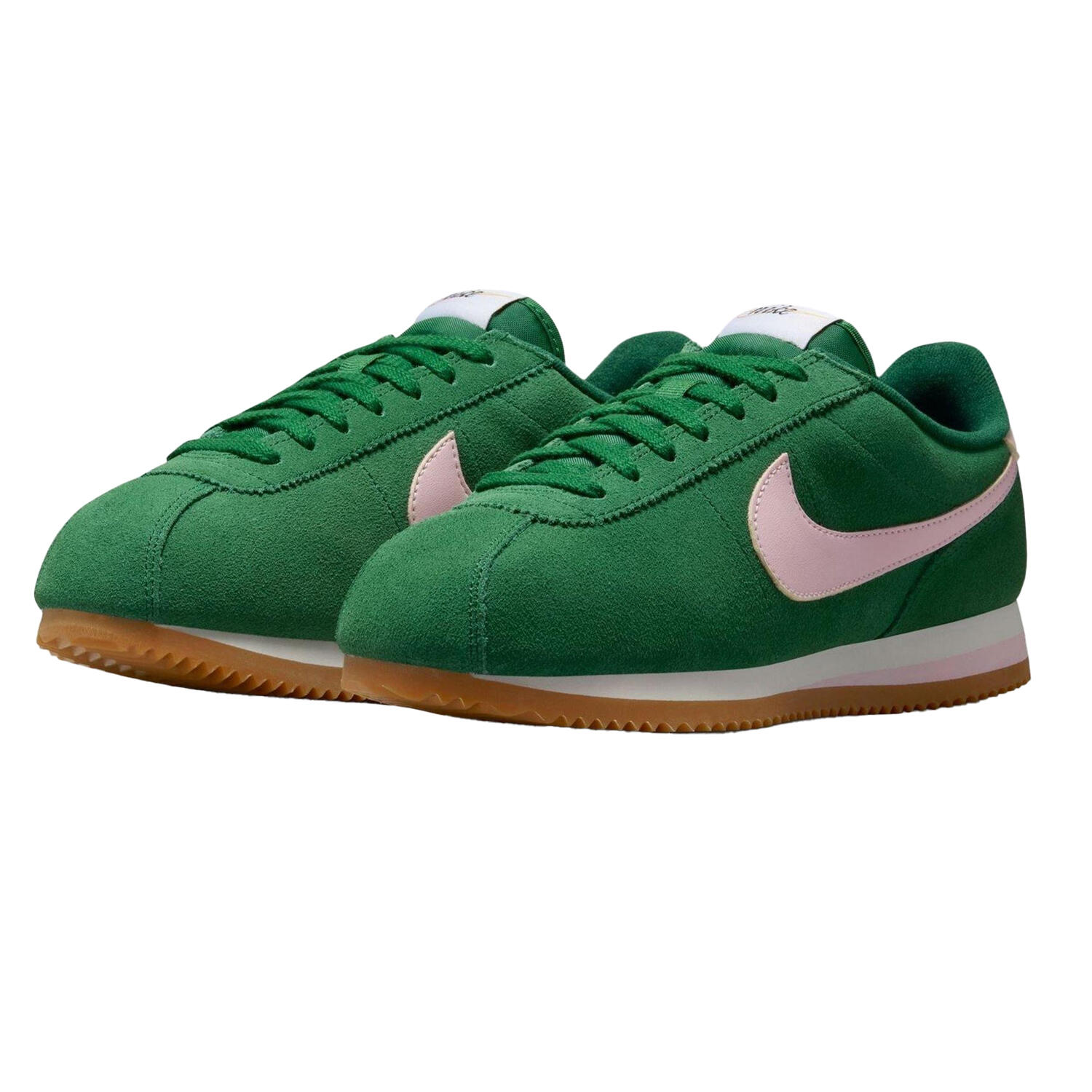 Baskets CORTEZ Femme (Vert / Rose) 4/4