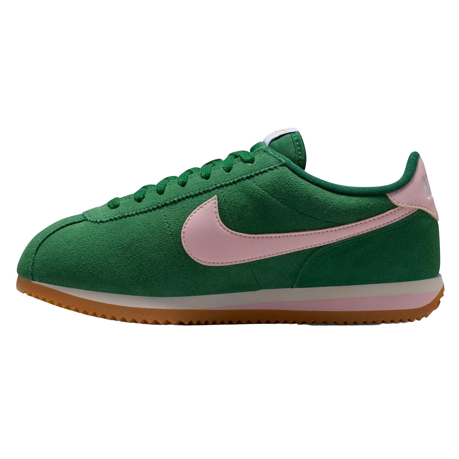 Baskets CORTEZ Femme (Vert / Rose) 3/4