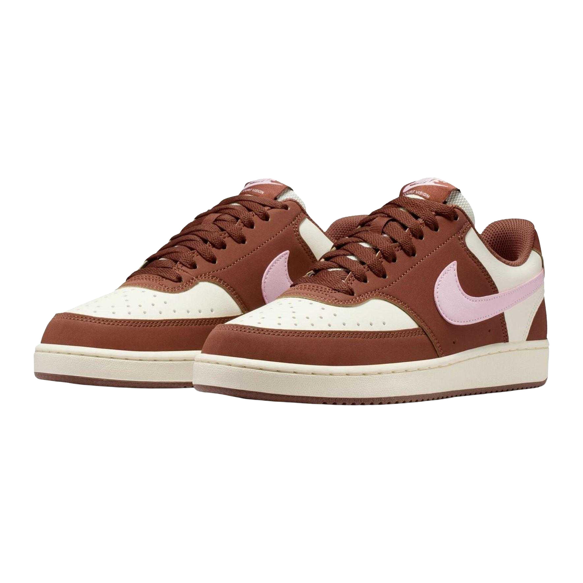 Scarpe SportiveDonna Nike Vision Low Next Nature Marrone Rosa 5/5