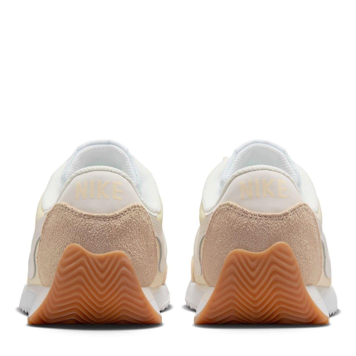 "Waffle Debut" Sneaker für , Wildleder, Keilabsatz Damen Naturweiß/Gummi Rosa 4/5