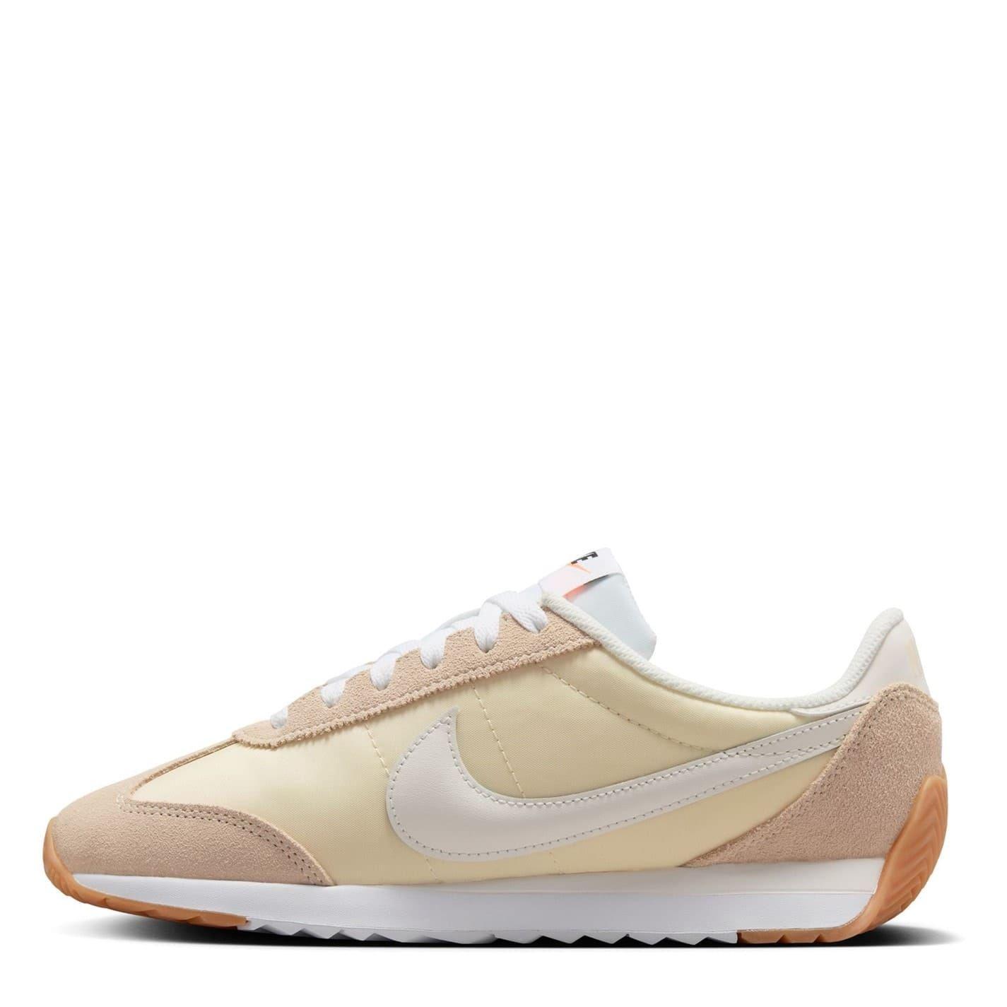 "Waffle Debut" Sneaker für , Wildleder, Keilabsatz Damen Naturweiß/Gummi Rosa 2/5